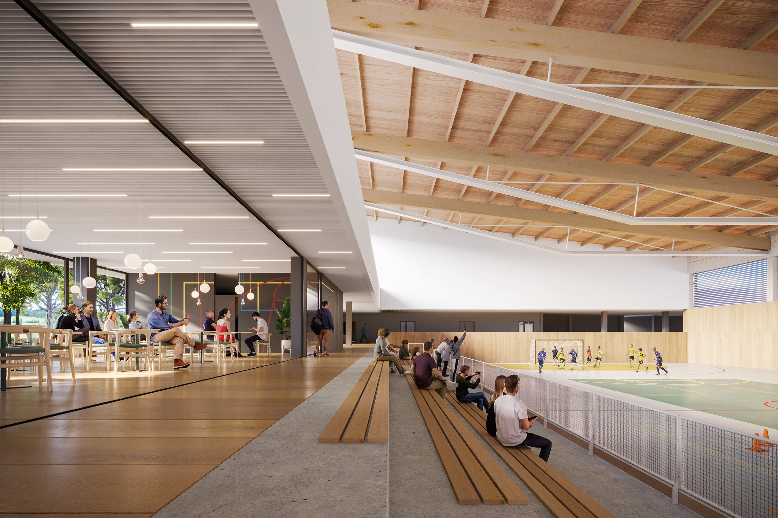 Esportiu Alpicat Lerida Common Areas Architectural Virtual Tours
