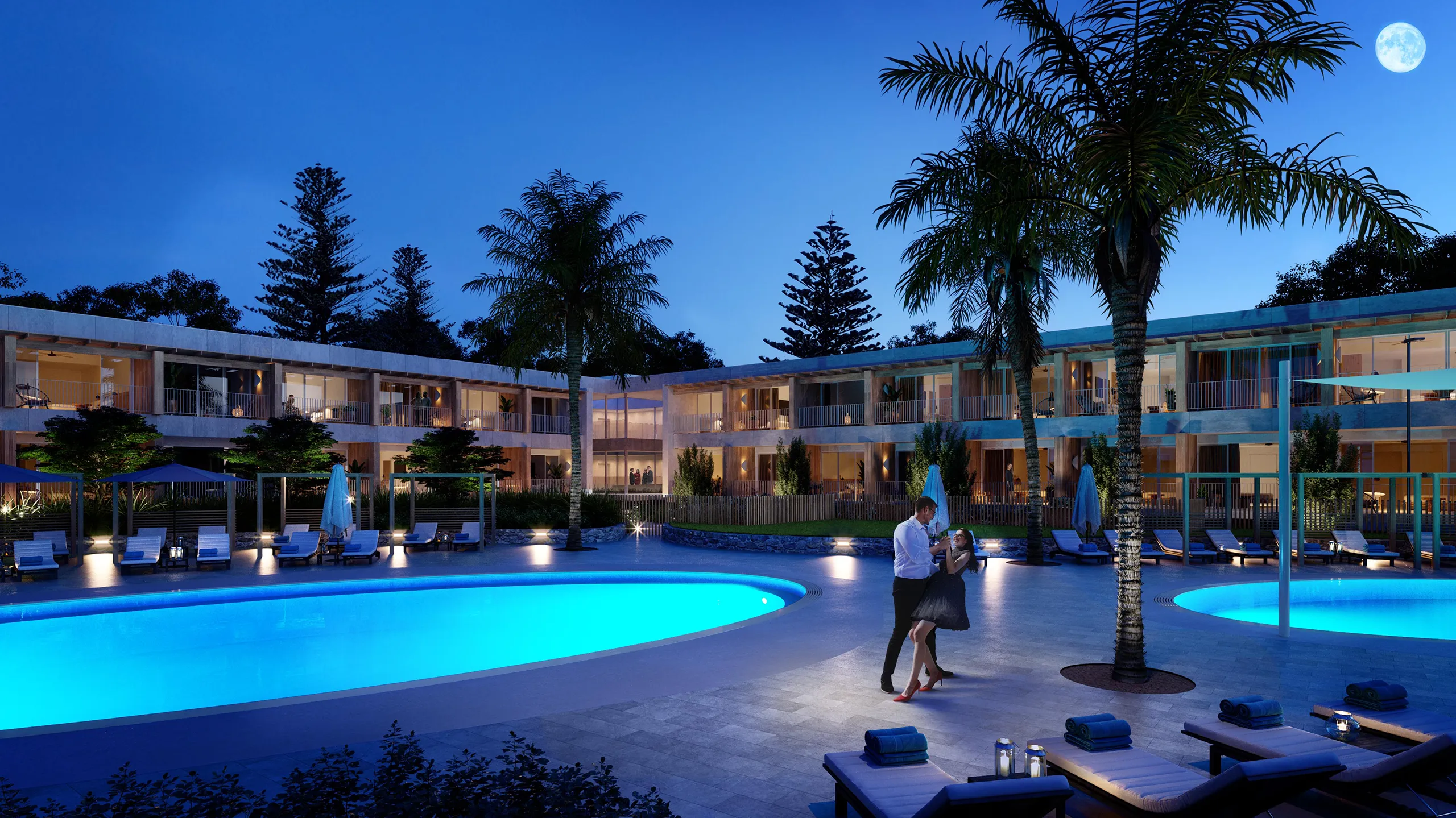 Hotel Rottnest Island Australia Fachada Branding Inmobiliario Virtual Tour