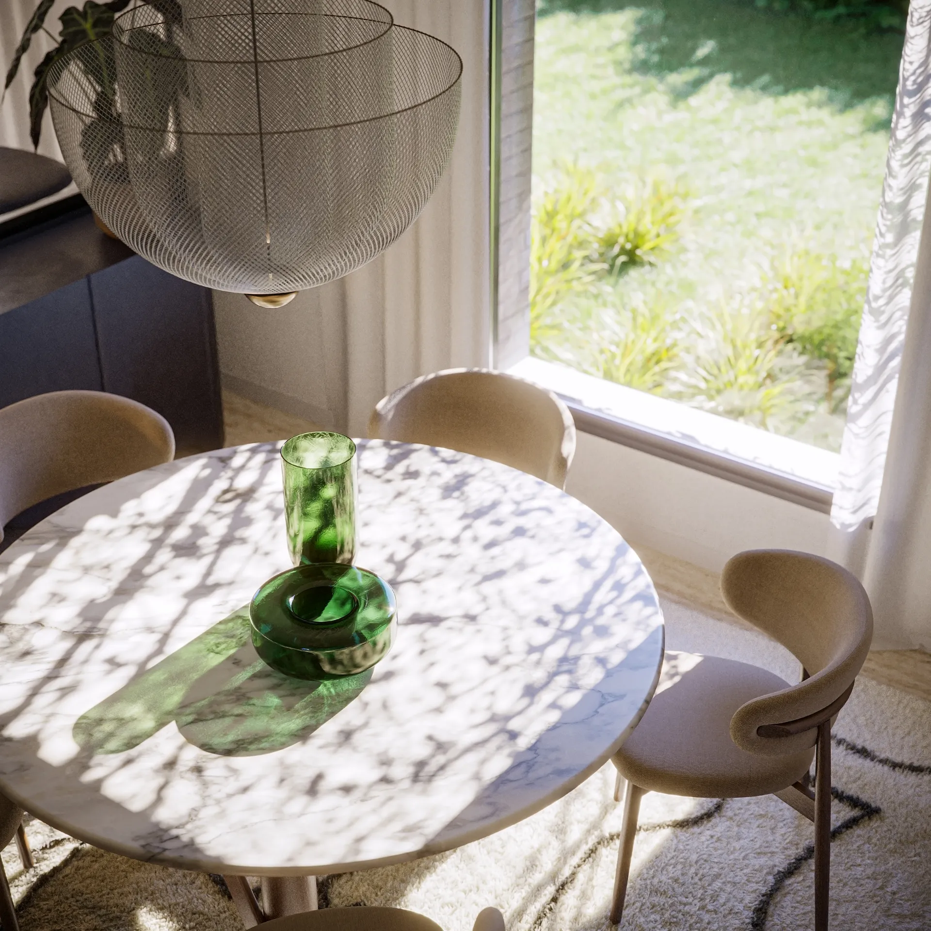 Villa Aravaca Madrid Dining Architectural Vr