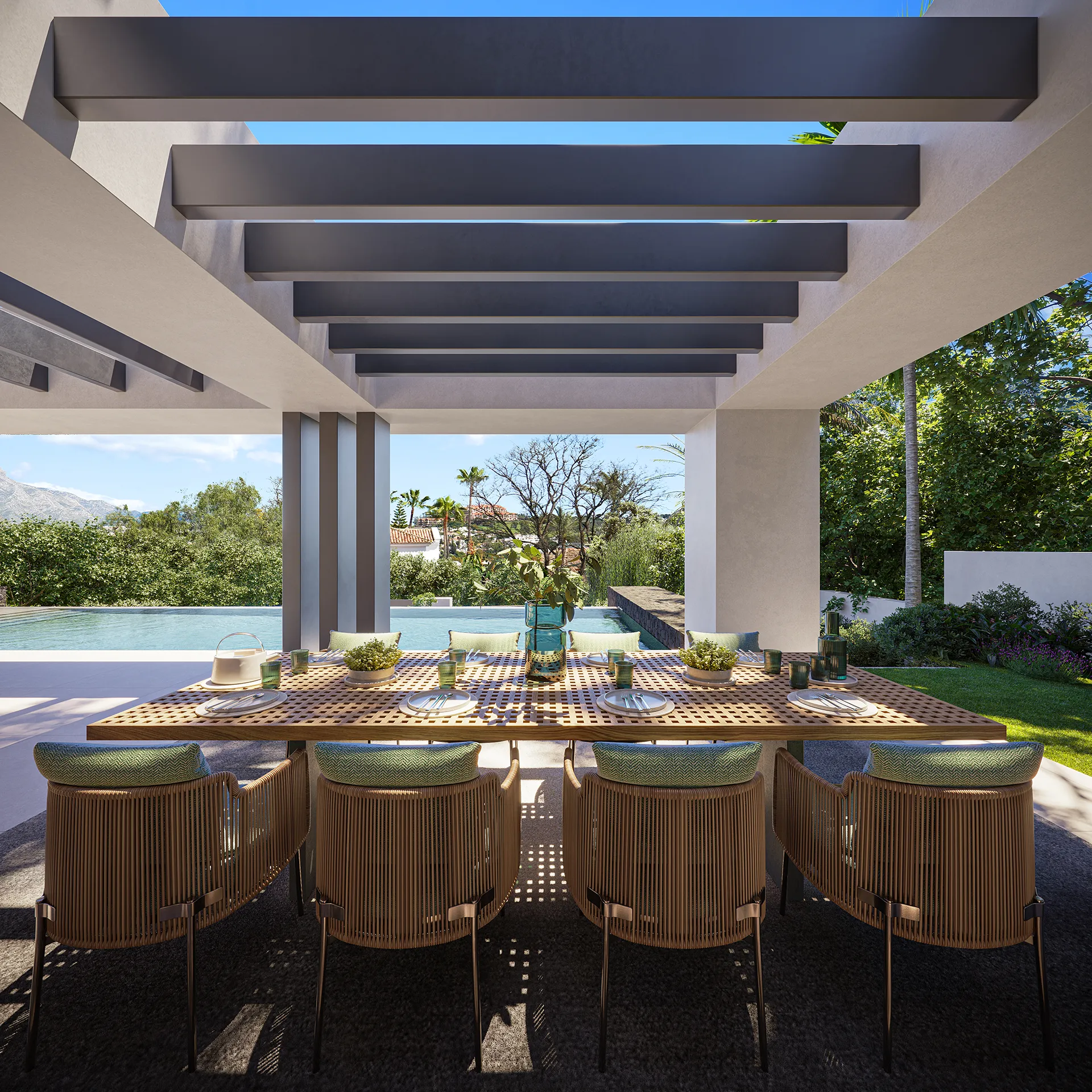House Marbella Dining Real Estate Virtual Tour