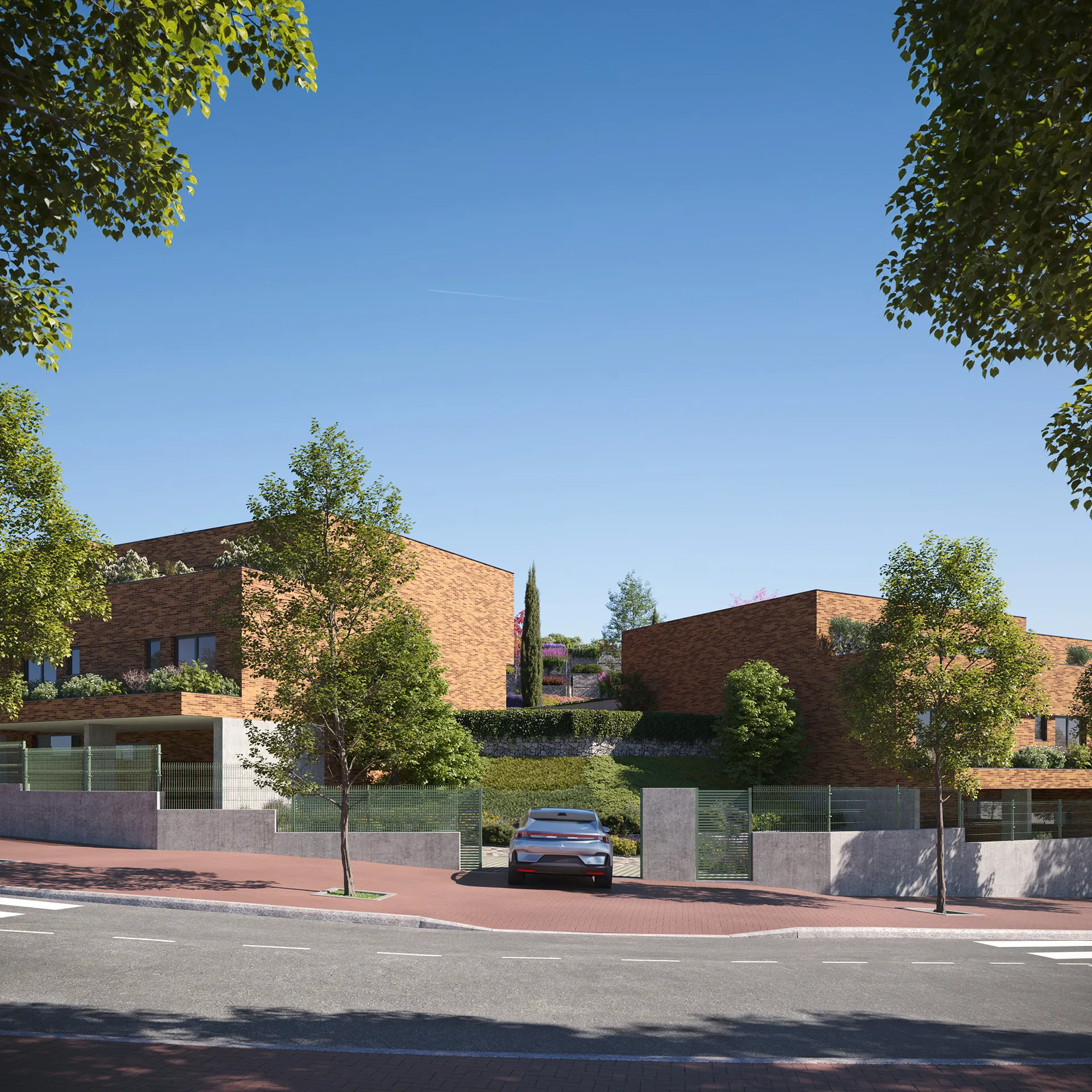 Villa Colmenar Viejo Madrid  Entrance Hyperrealistic Vr