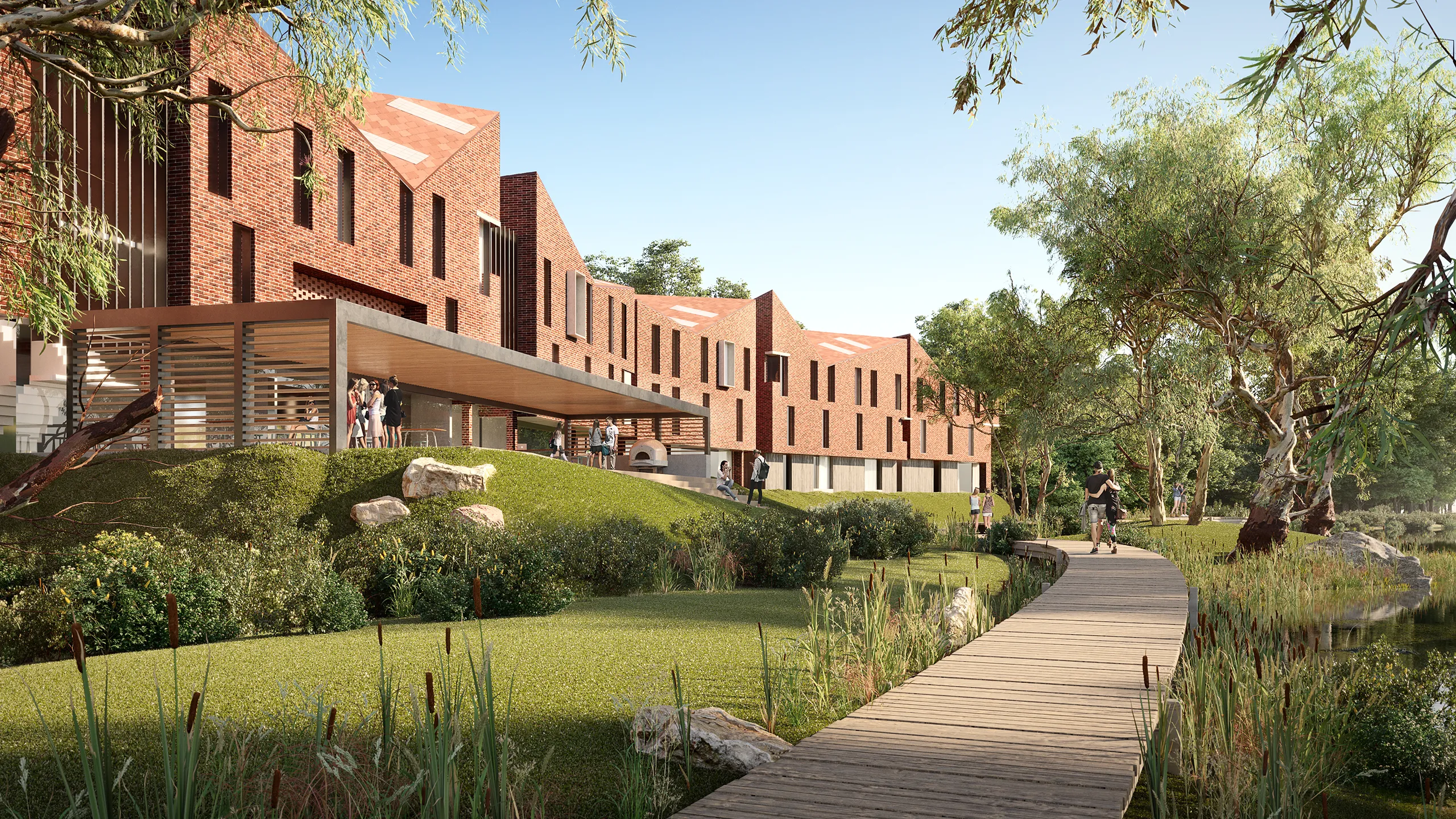 Boarding School Perth Australia Common Areas Hyperrealistic Virtual Tour