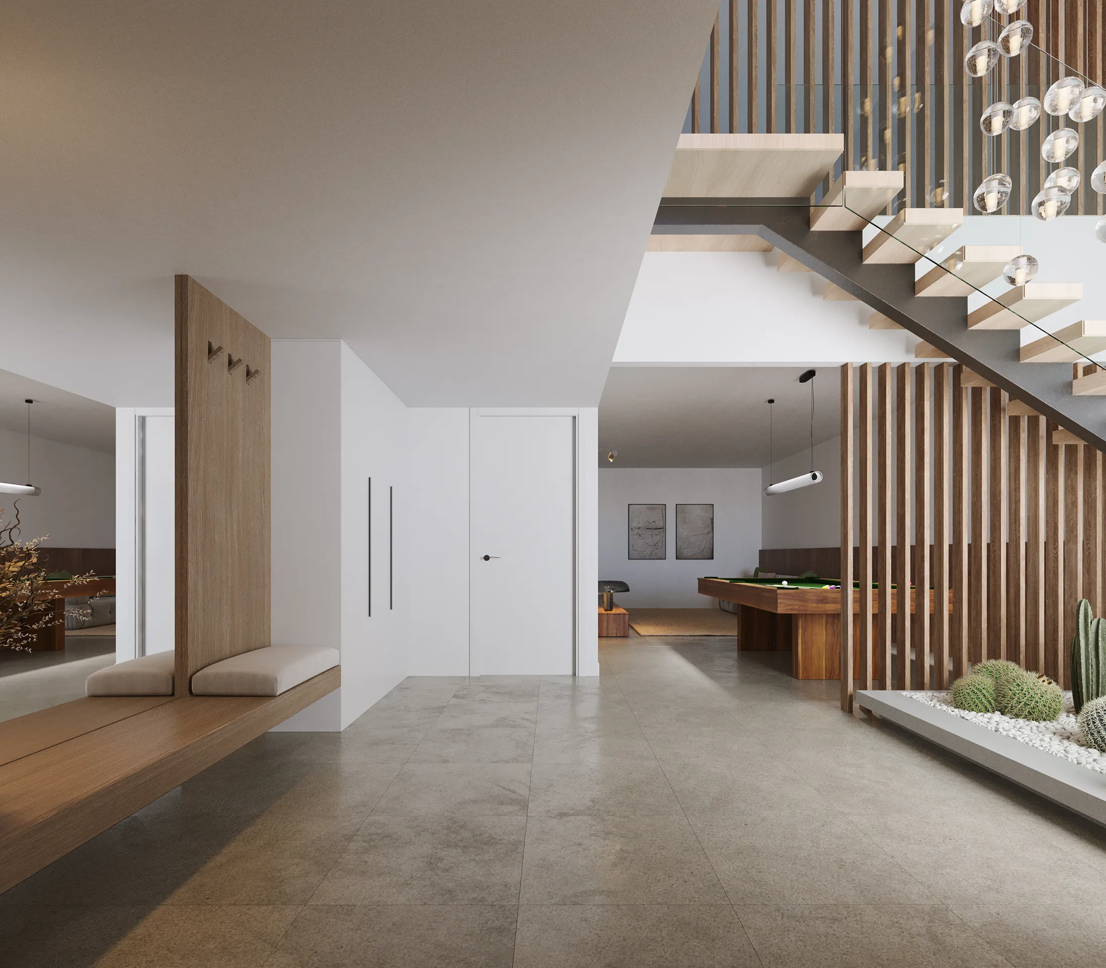 Villa Colmenar Viejo Madrid  terrace Property Branding Visualization