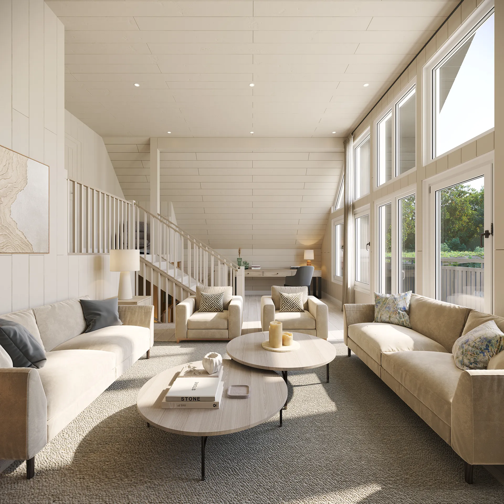 Lodge Slaley Northumberland Uk Living Architectural Renderings