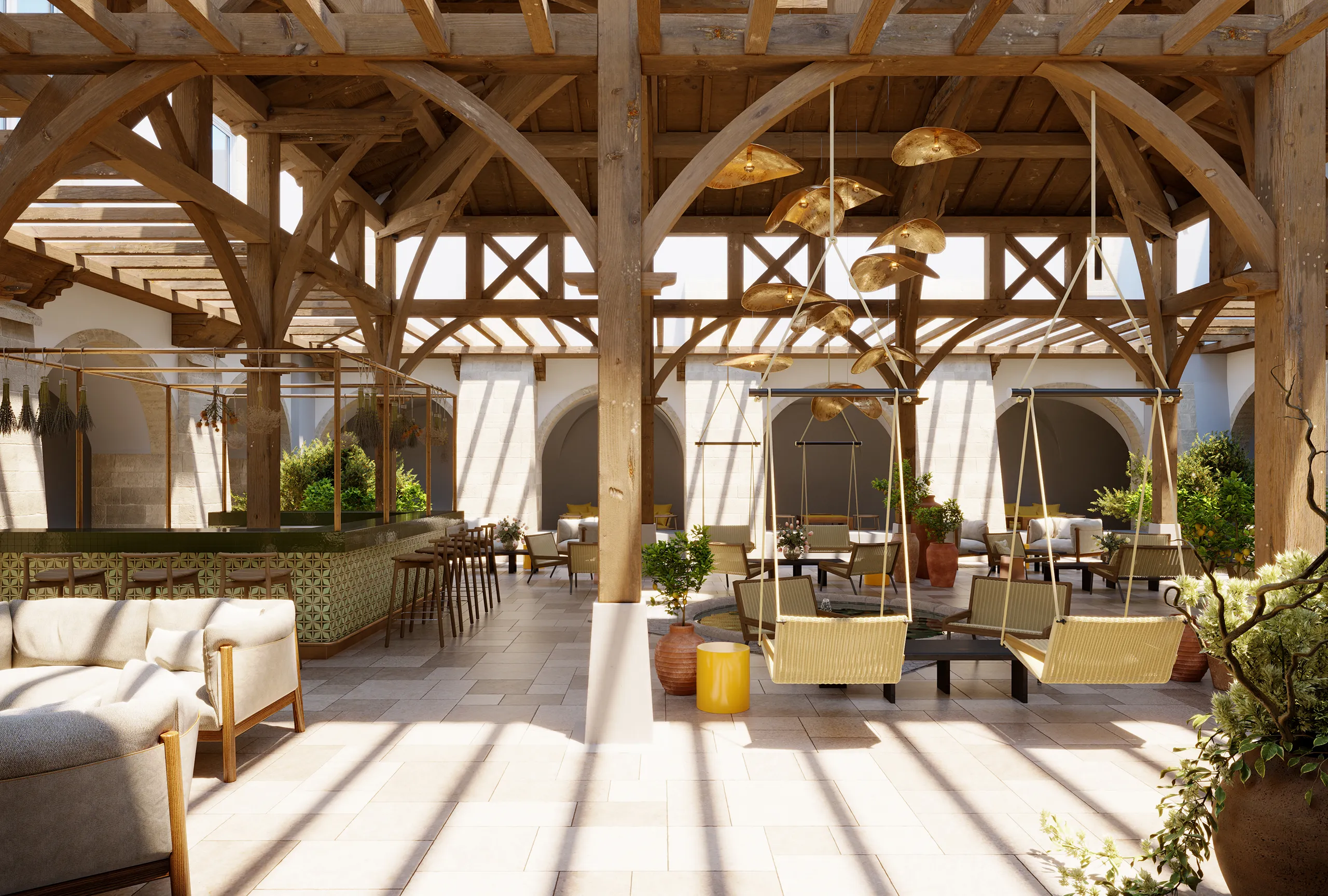 Hotel Couvent Mane Francia Zonas comunes Inmobiliario virtual tour