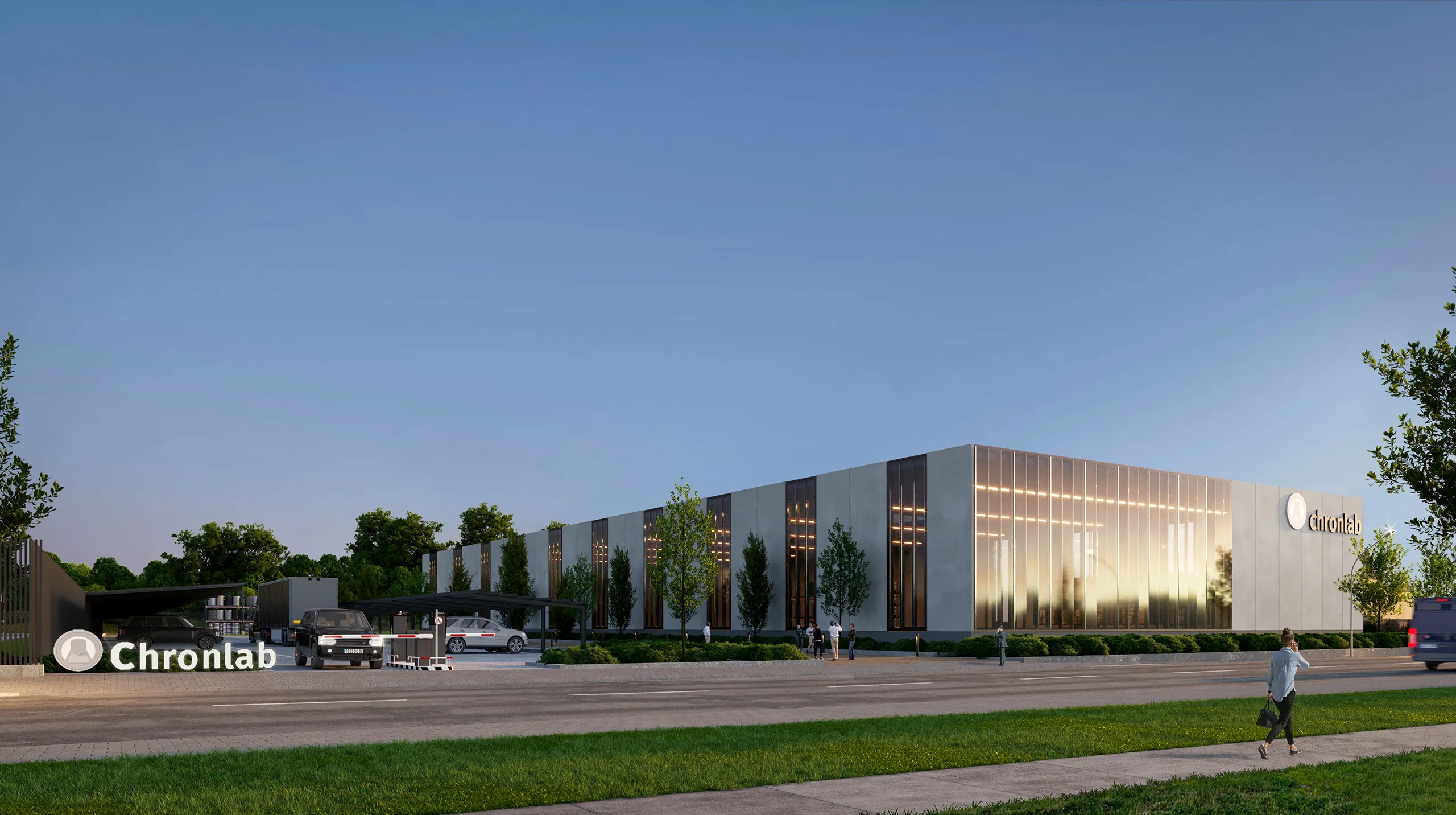 Sur 35 Masterplan Lleida Lleida Fassade eye level Architecture Rendering