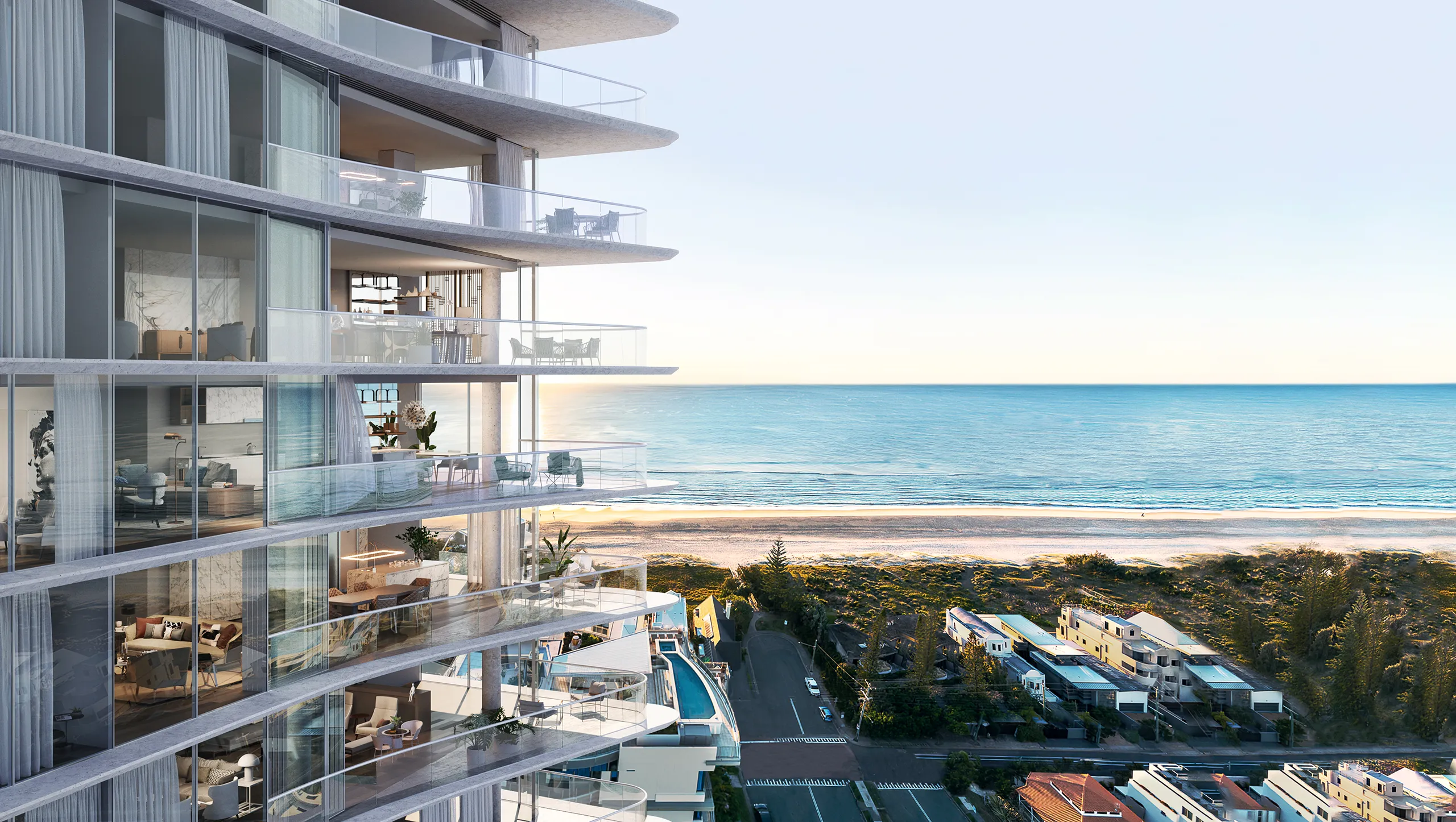 Peerless Gold Coast Australia Fassade eye level Real Estate Vr