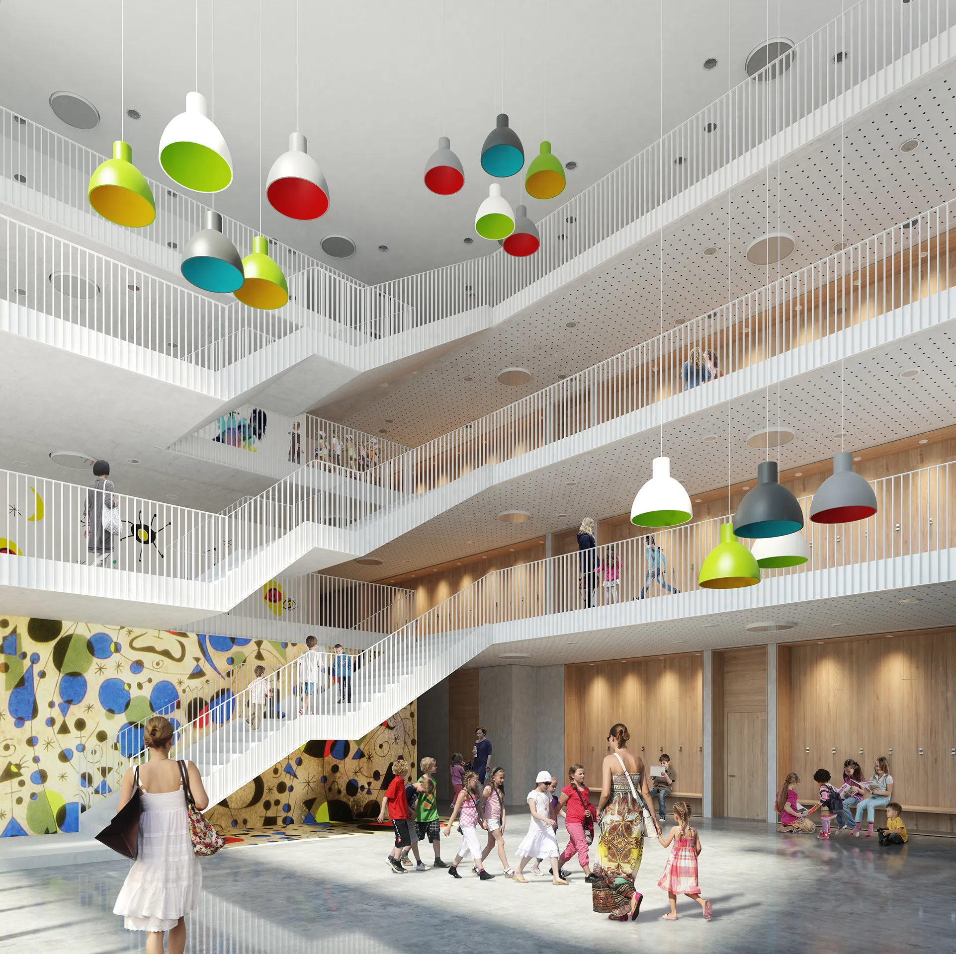 School La Tour Peilz Switzerland Common Areas real estate virtual tour