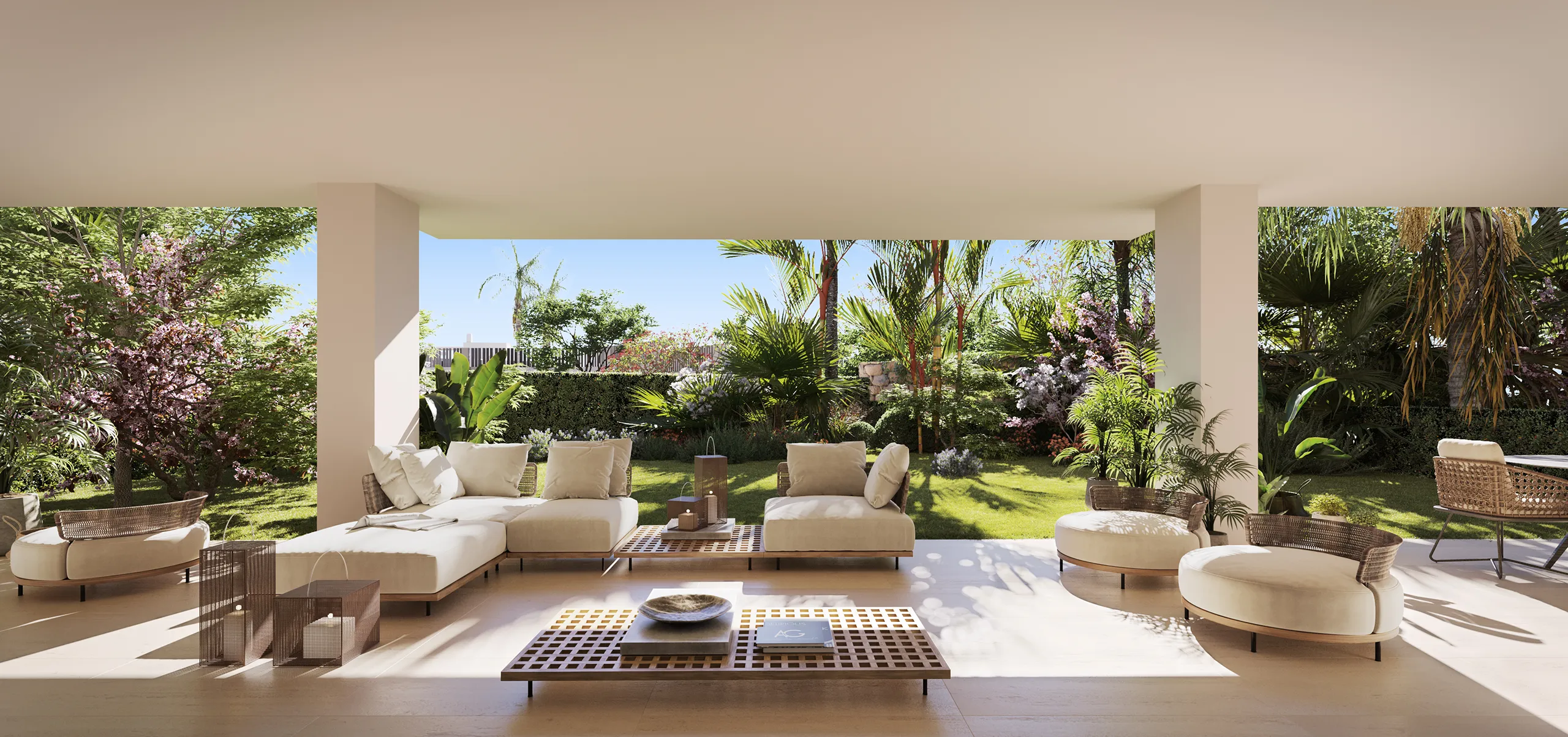 Apartments the Earth Marbella Living real estate cgi
