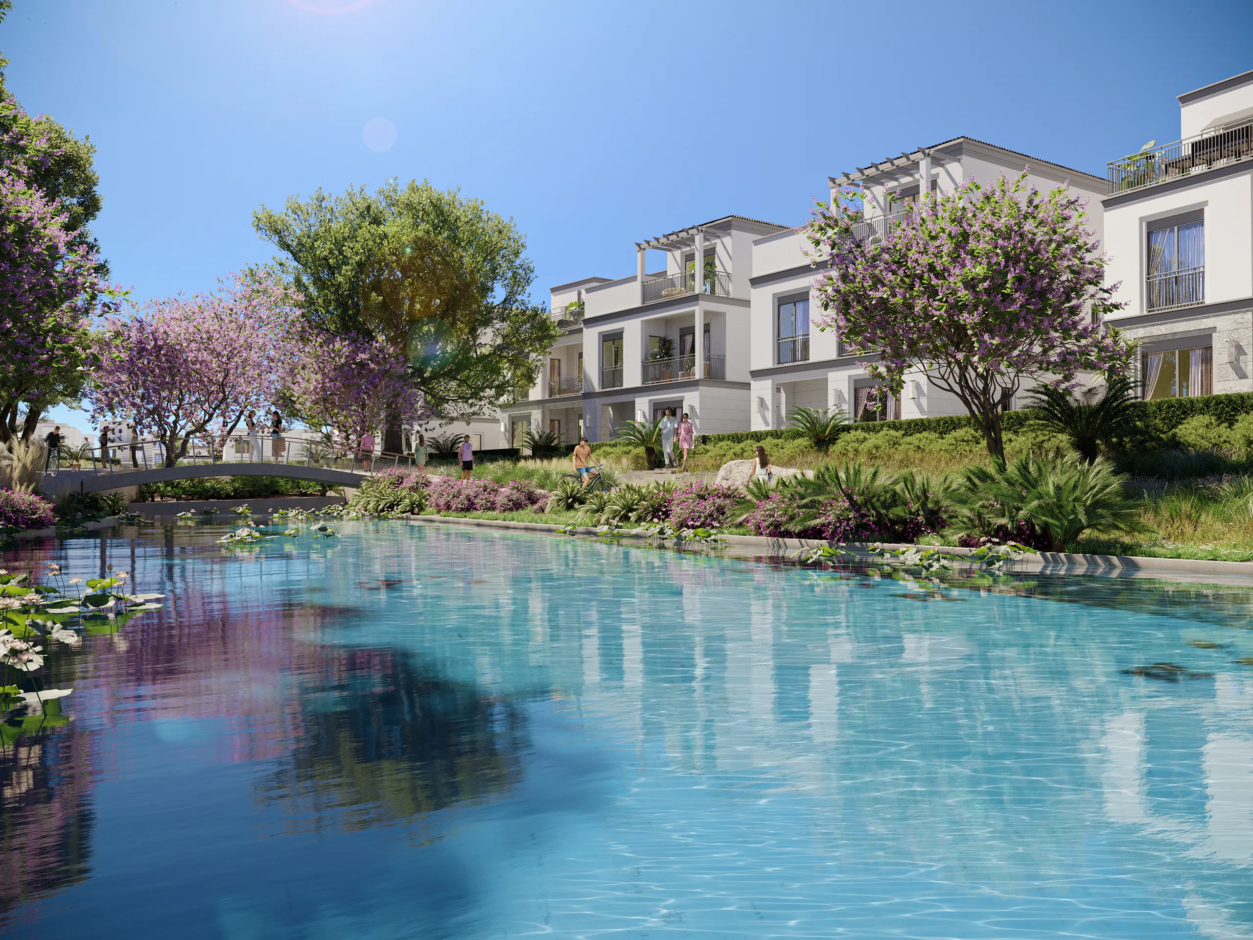 Belle Vie Villa Egypt Pool real estate cgi