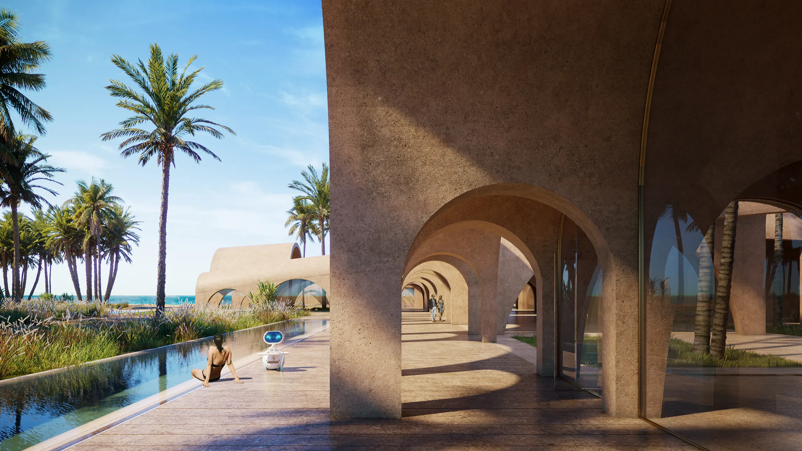 Neom Neom Entrance Architectural Virtual Tours