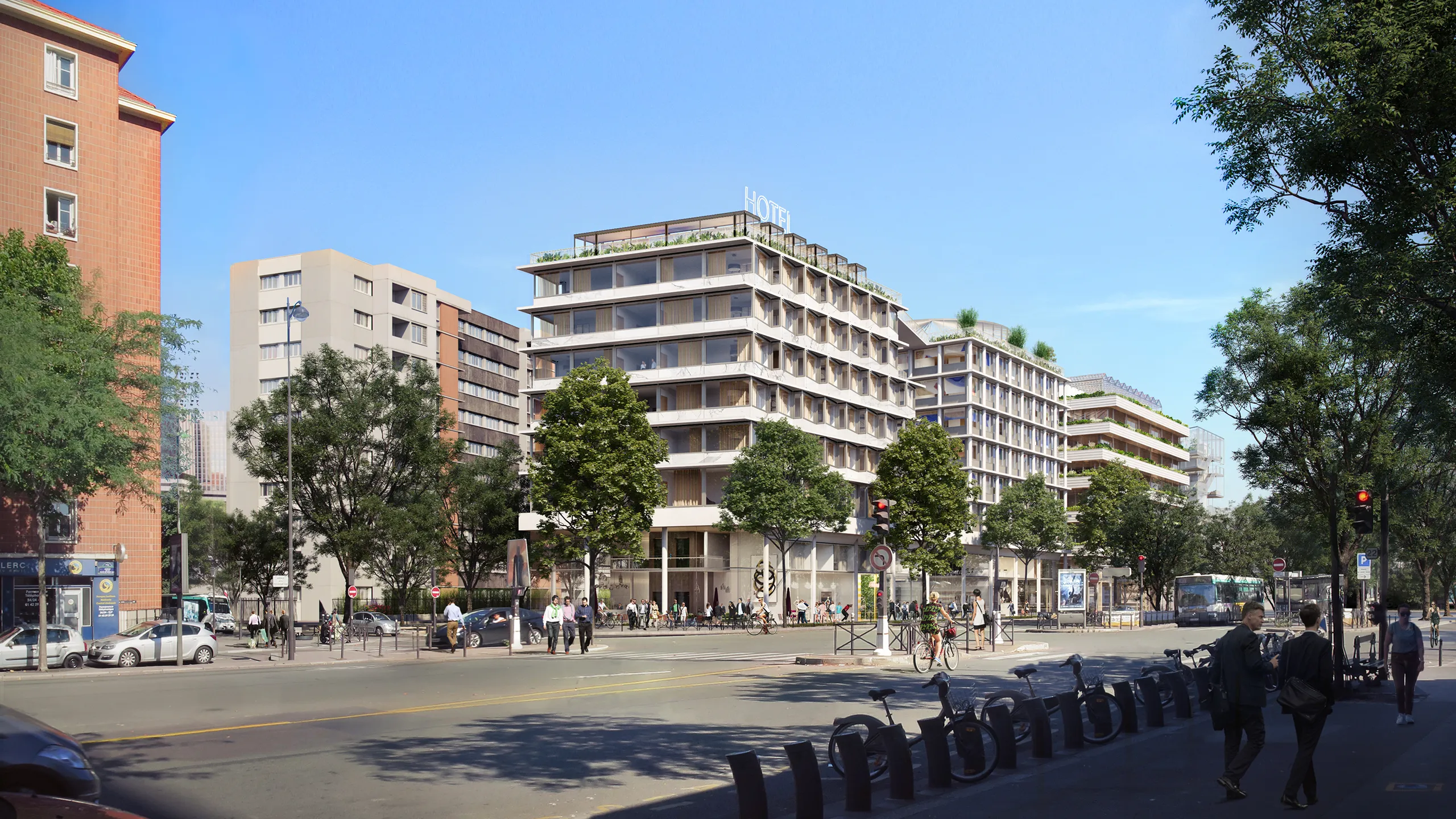 Housing Porte Saint Ouen Paris France Common Areas Real Estate Virtual Tour