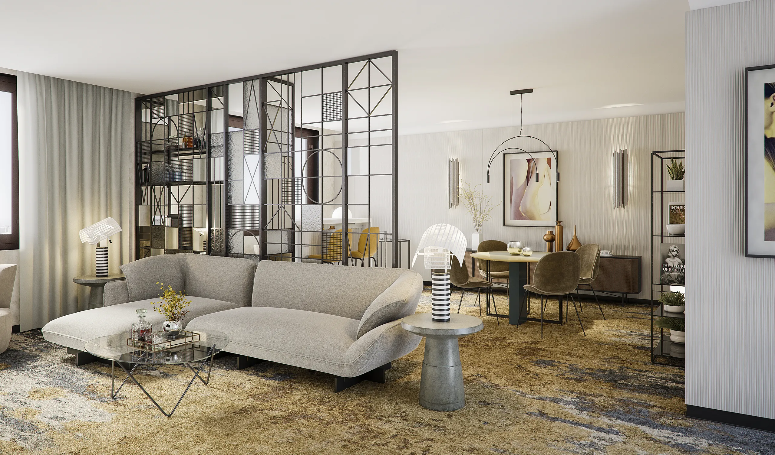 Hotel Sofia Barcelona Barcelona Bedroom real estate cgi