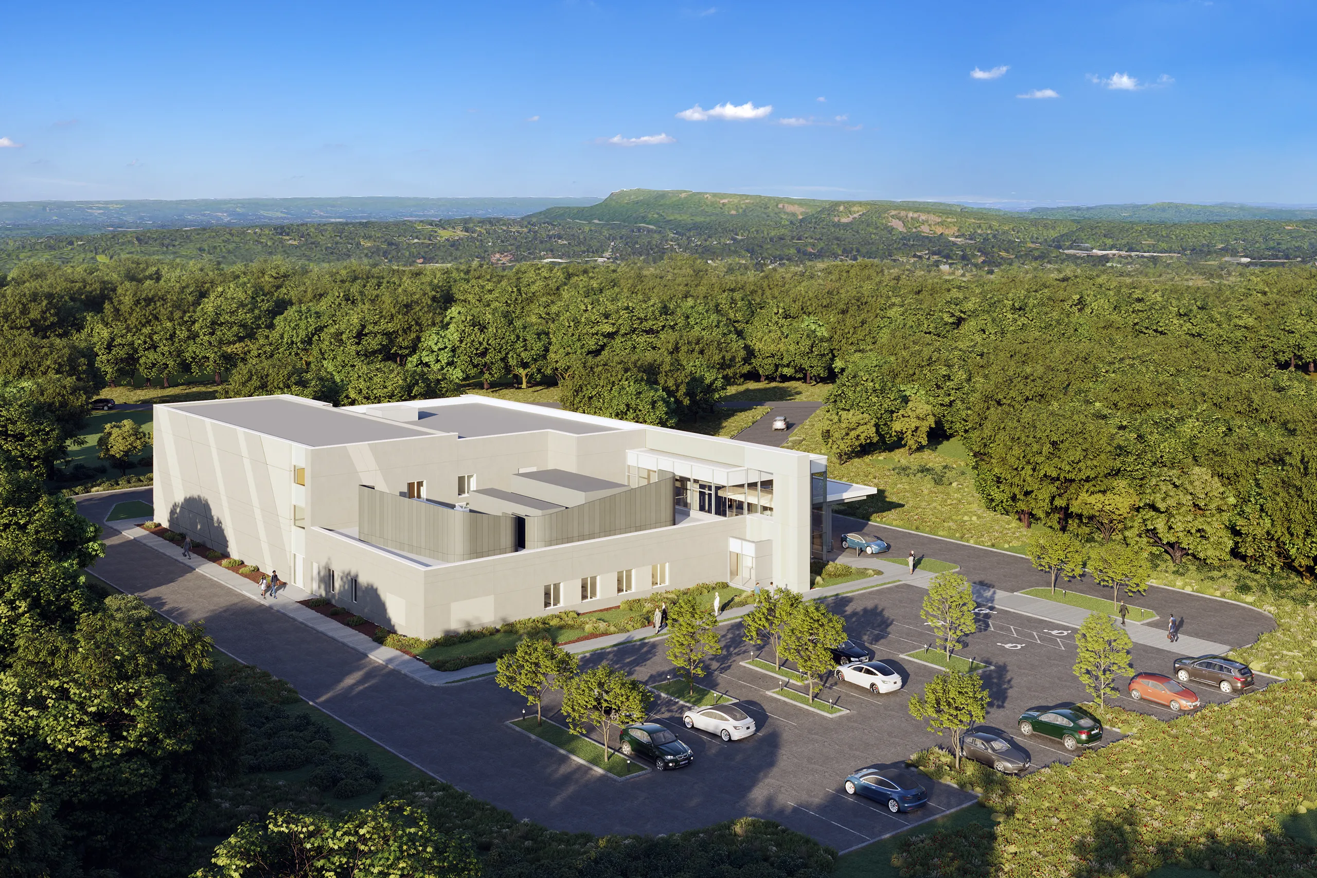Cptc Usa Aerial view Photorealistic Cgi