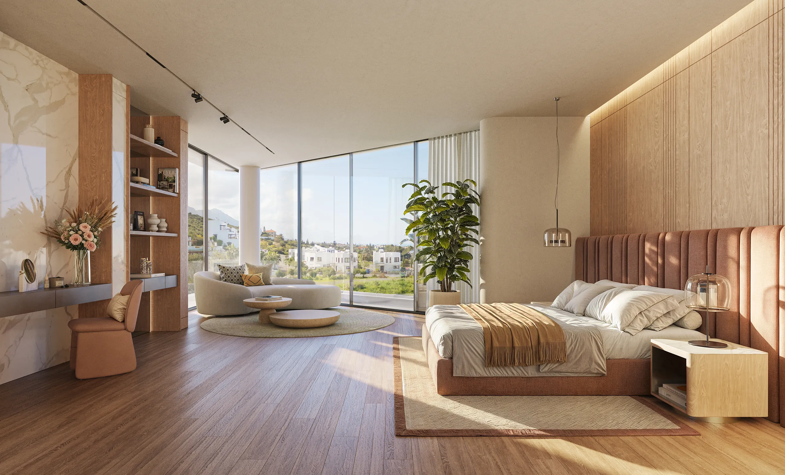 Villa Alsancak Cyprus Dormitorio VR arquitectonica