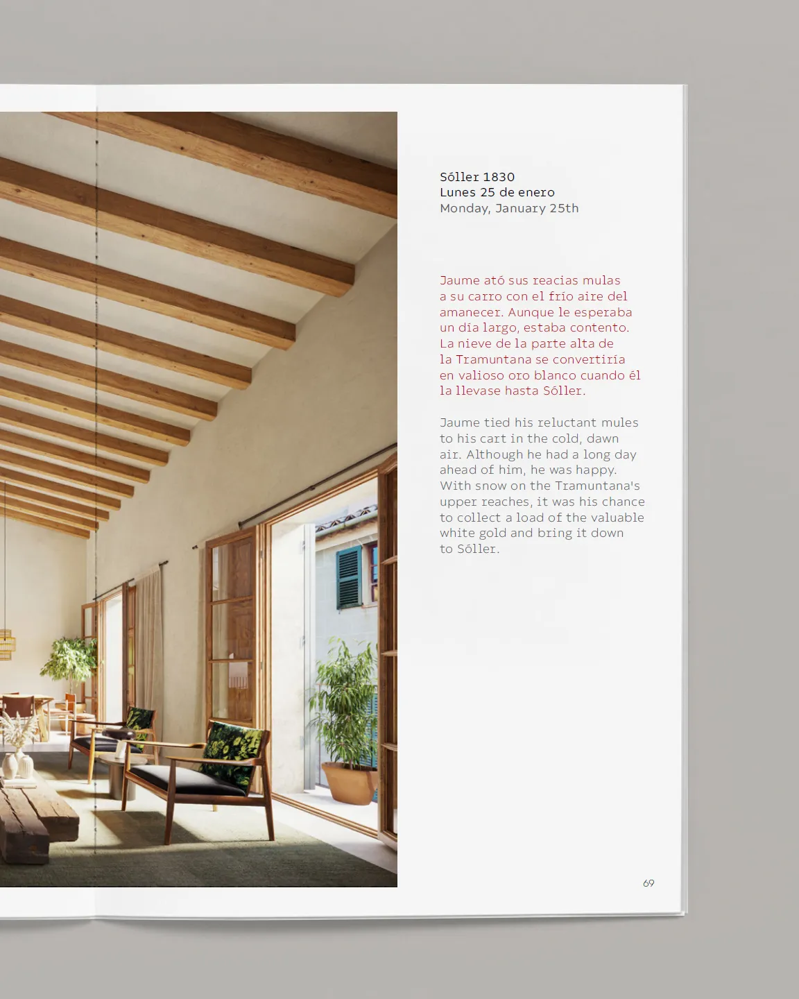 Cas Traginers Apartments Soller Mallorca  architectural cgi
