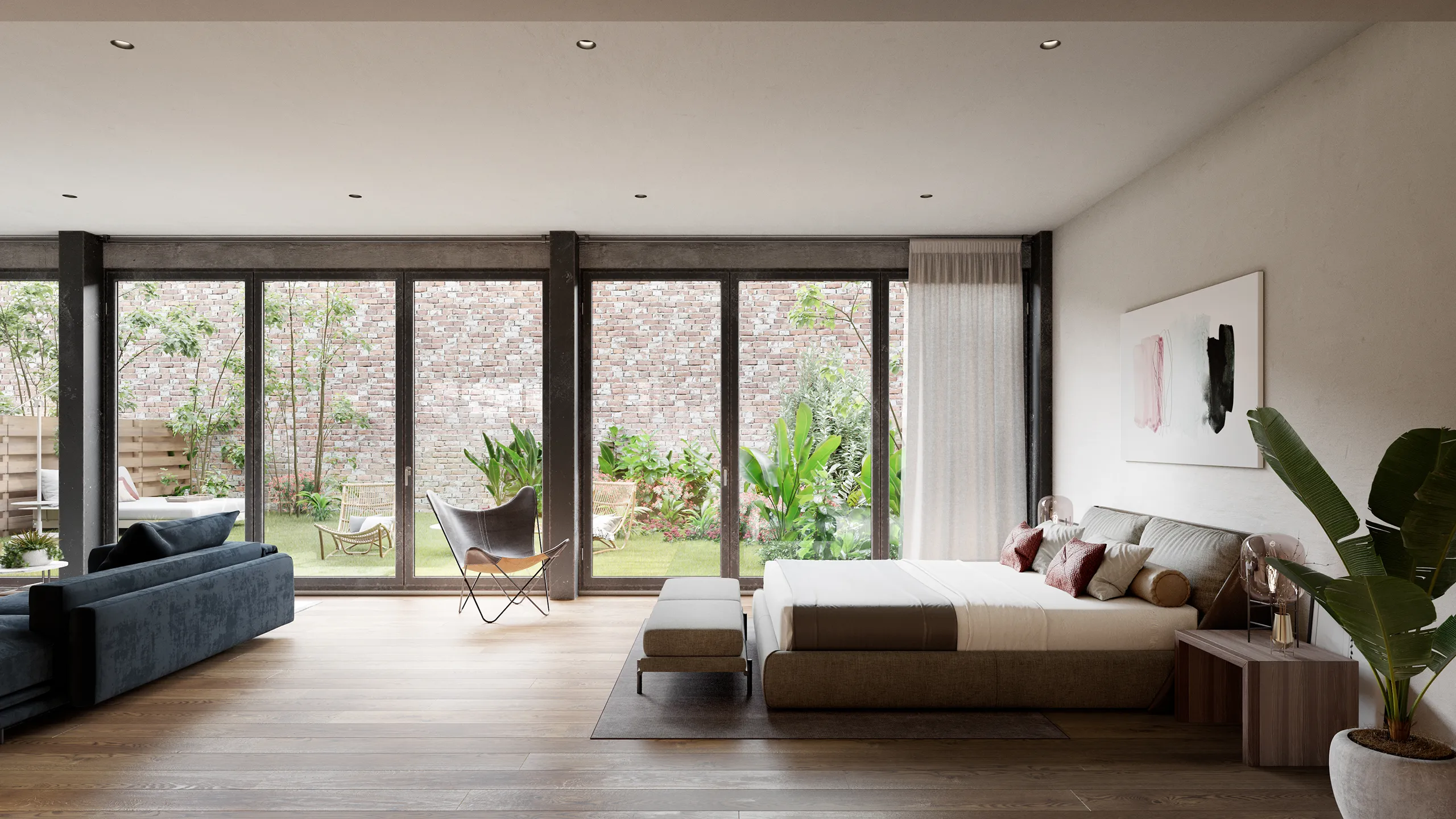 Viviendas Orfebreria Barcelona Living Property Branding 3D