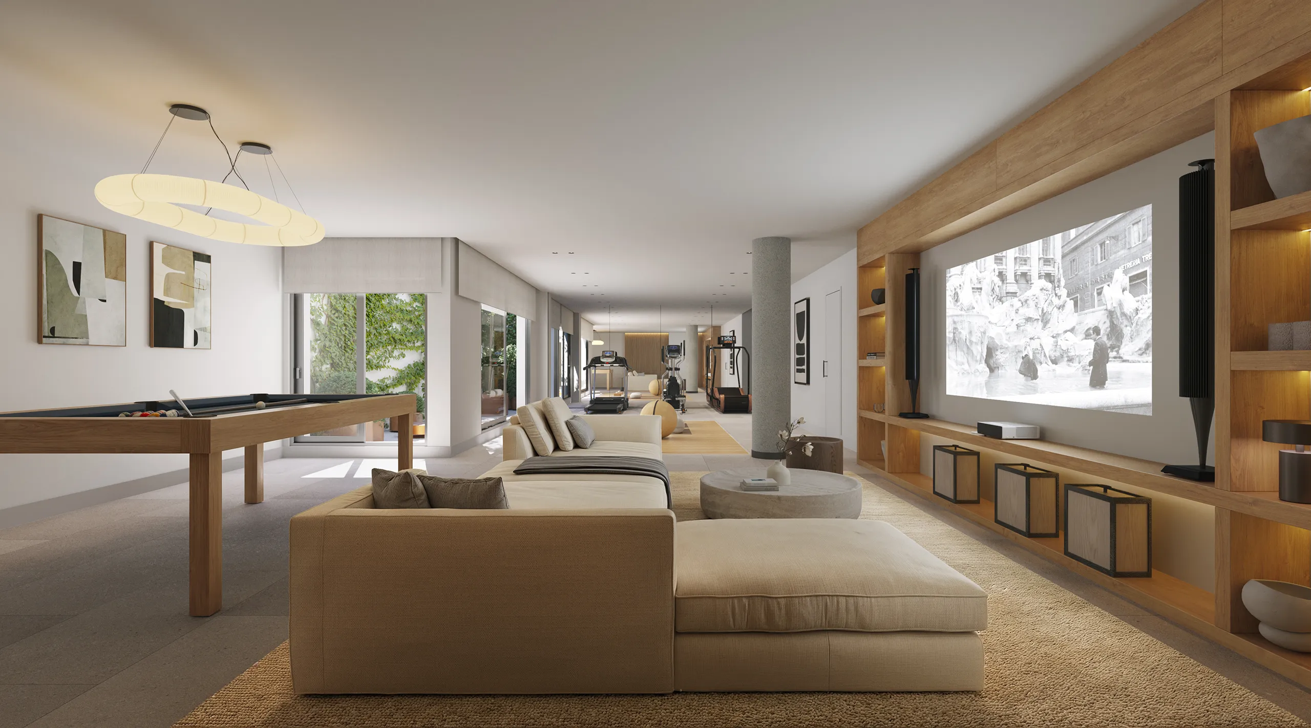 Viviendas Boadilla Madrid Living Architectural Virtual Tour