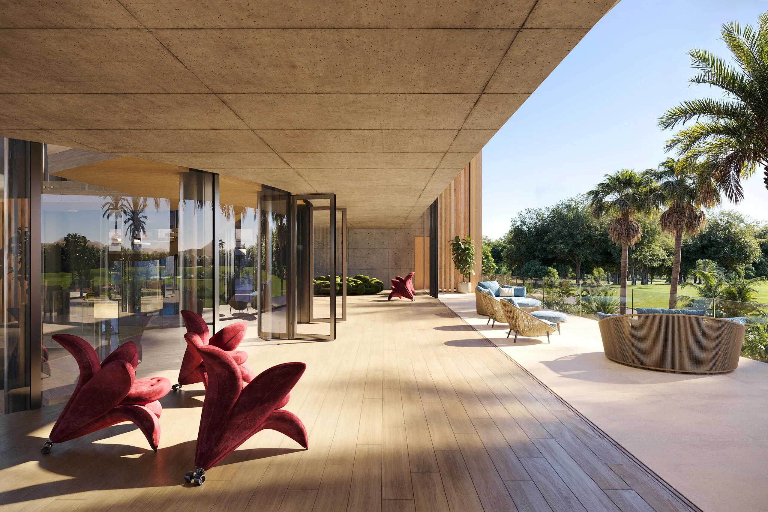 Estate Dubai Living Property Branding Cgi