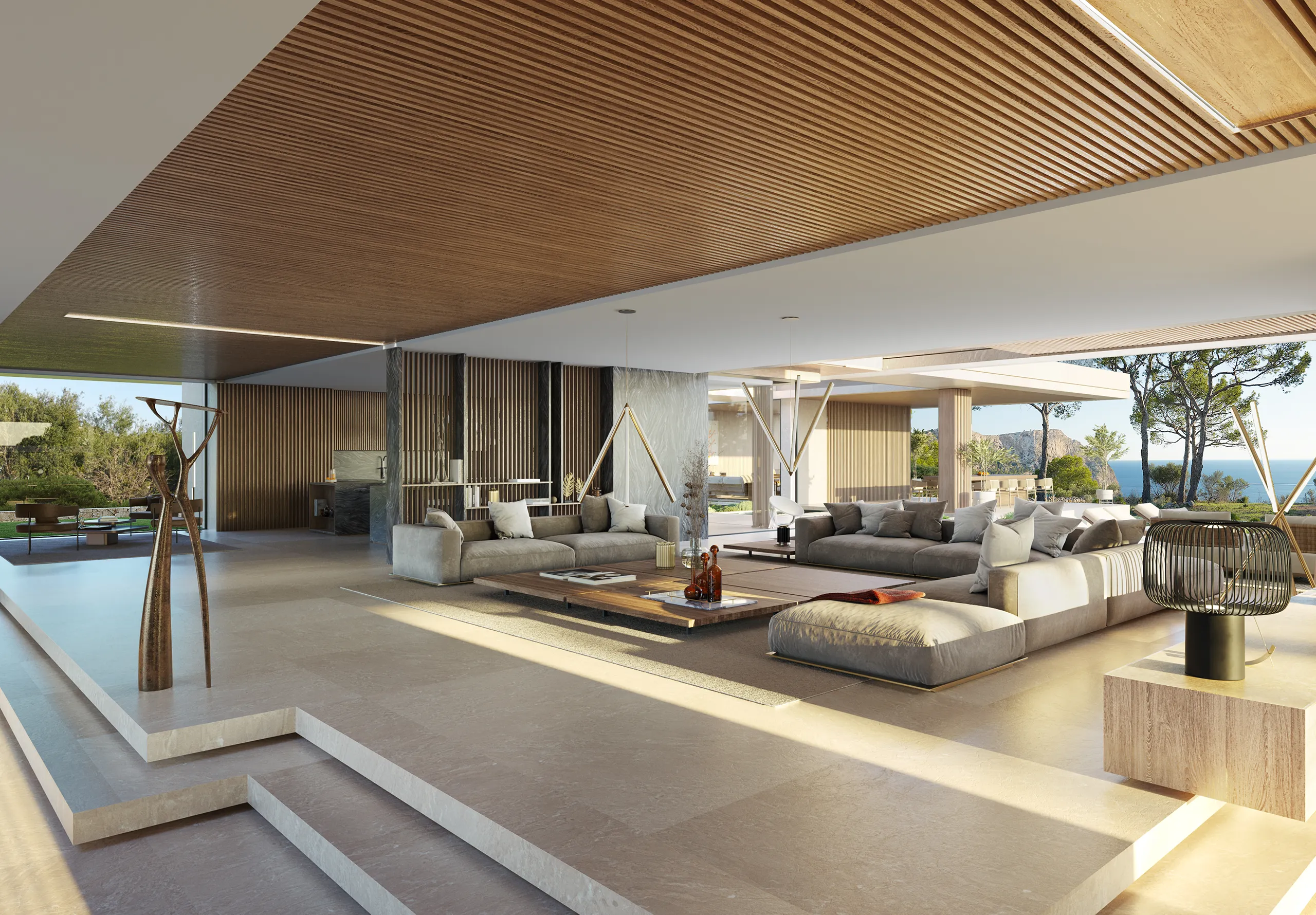 Estate Las Brisas Andratx Mallorca Living real estate cgi