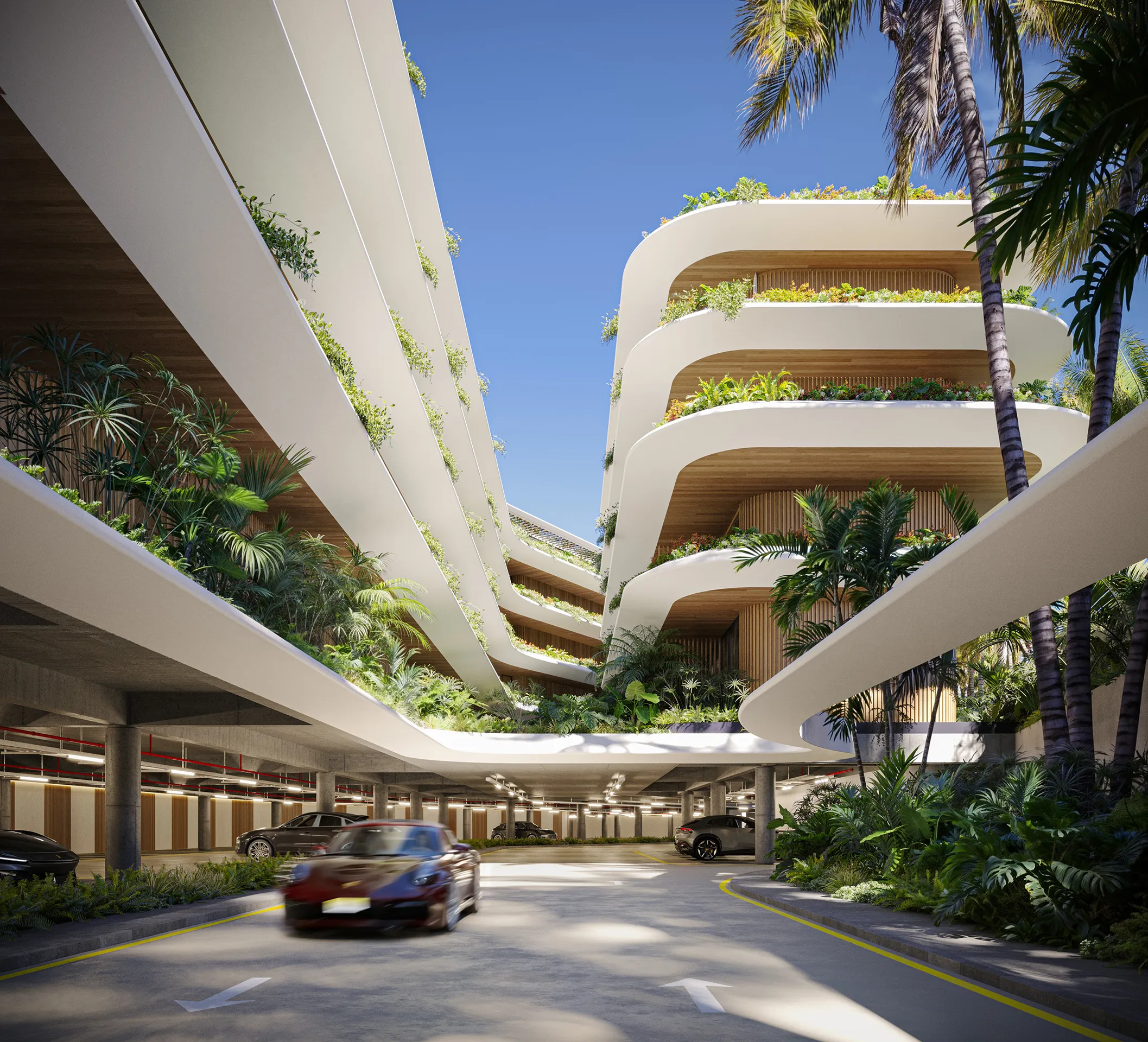 Apartment Punta Cana Dominican Republic Common Areas Photorealistics Visualisations