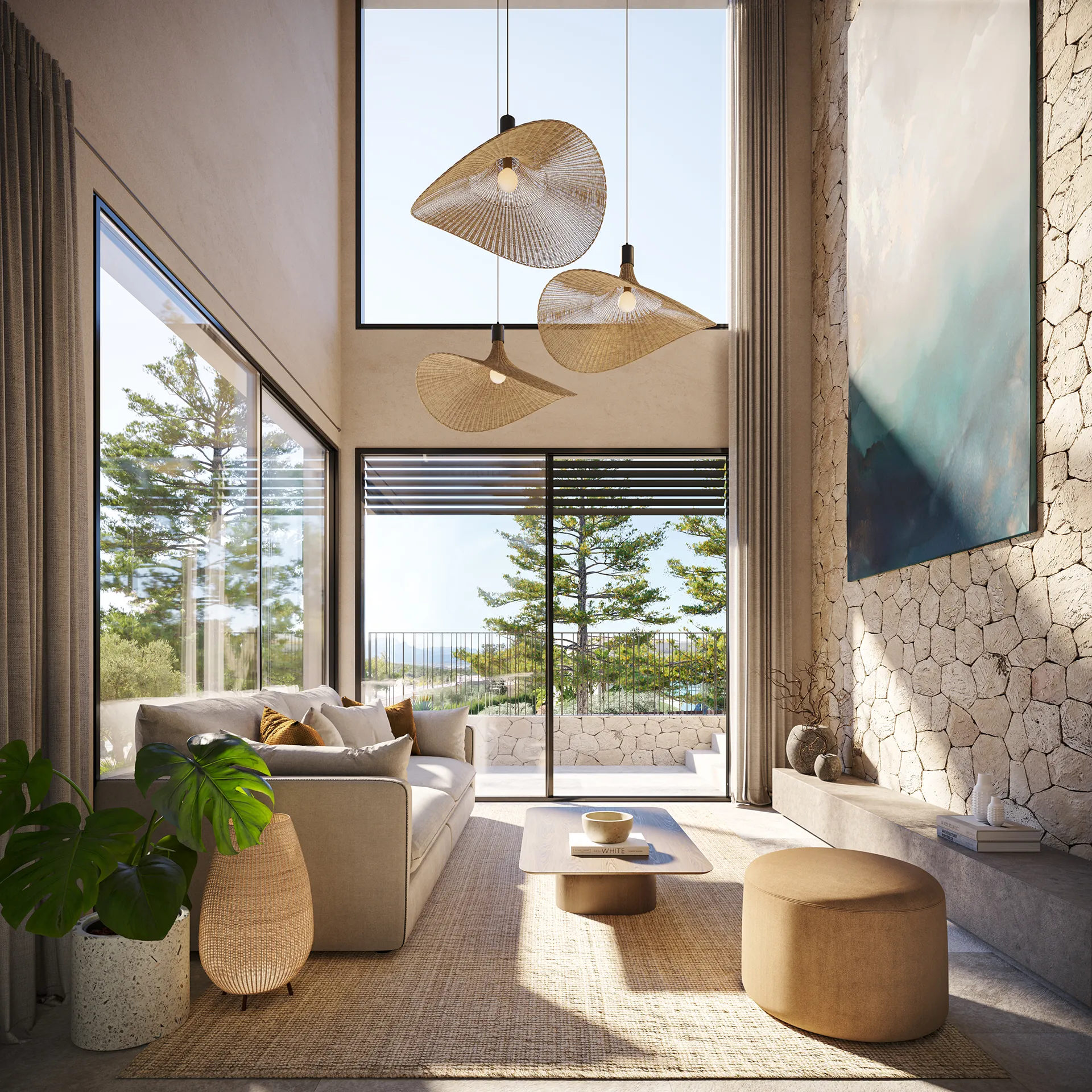 House Alcudia Mallorca Living Architectural Virtual Tour