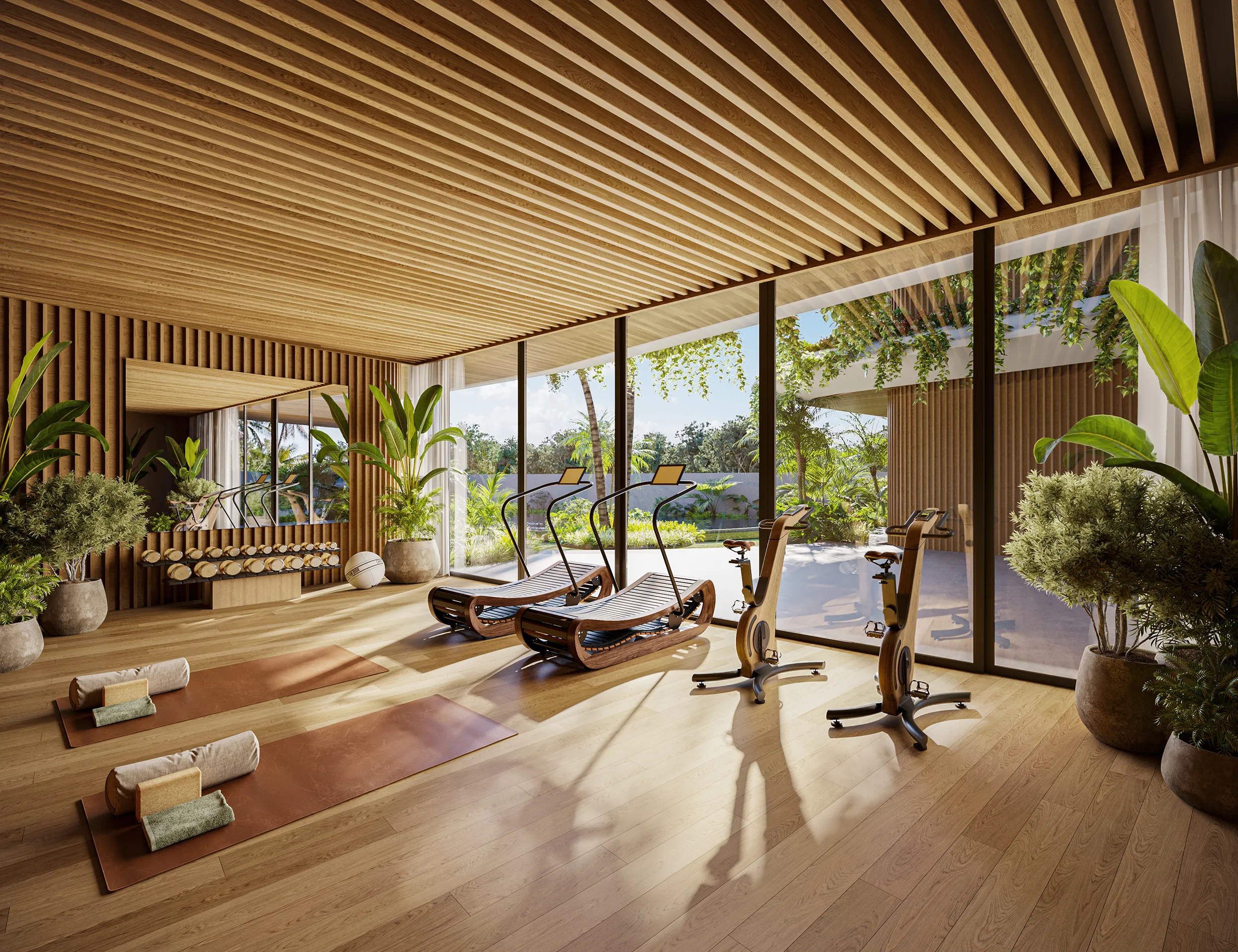 Apartment Punta Cana Dominican Republic Living Photorealistic Visualization
