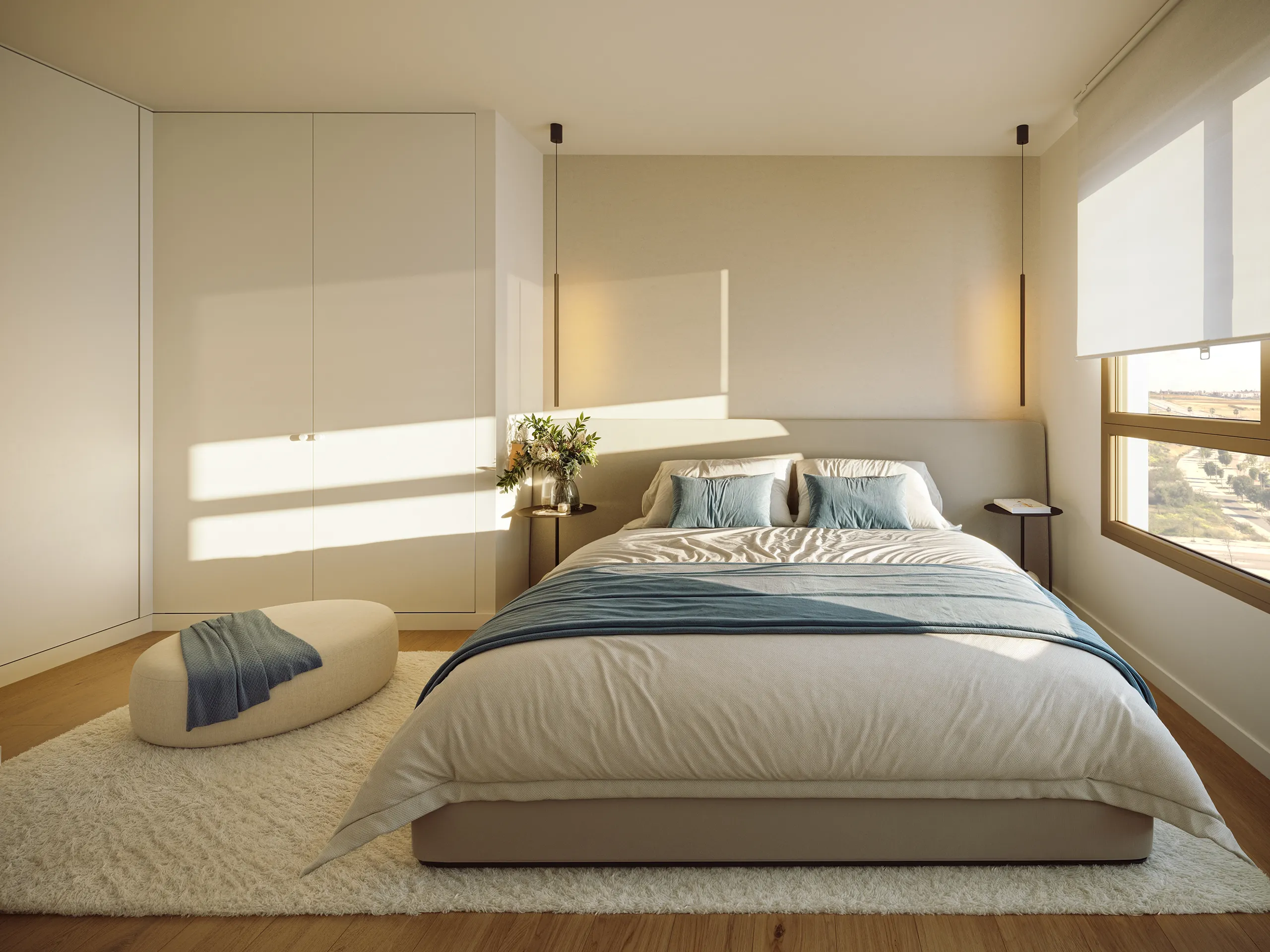 Entrenucleos Piso Sevilla Spain Bedroom Architectural Vr