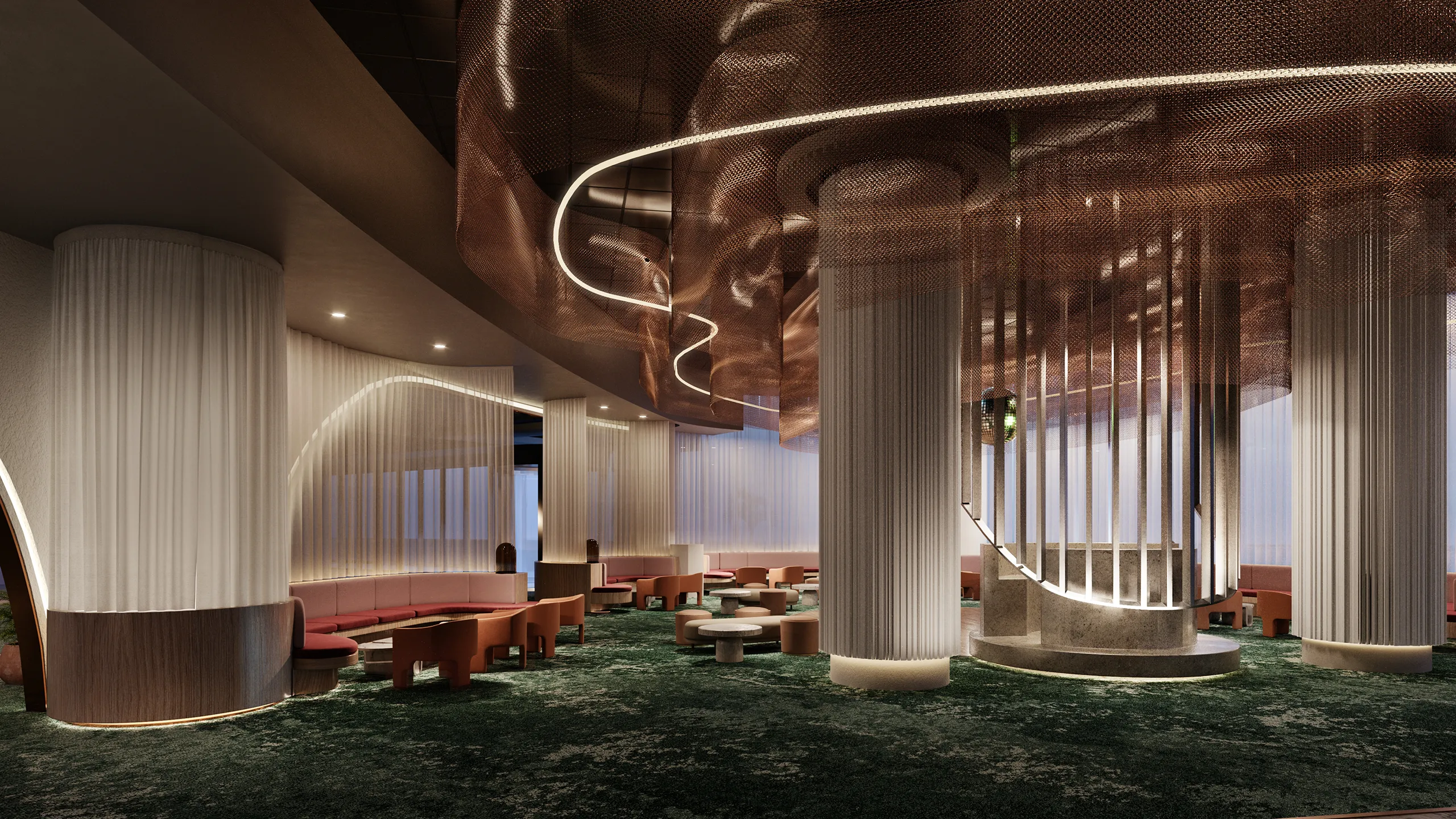 Bar Gold Coast Australia Restaurant Bar Real Estate Visualisation