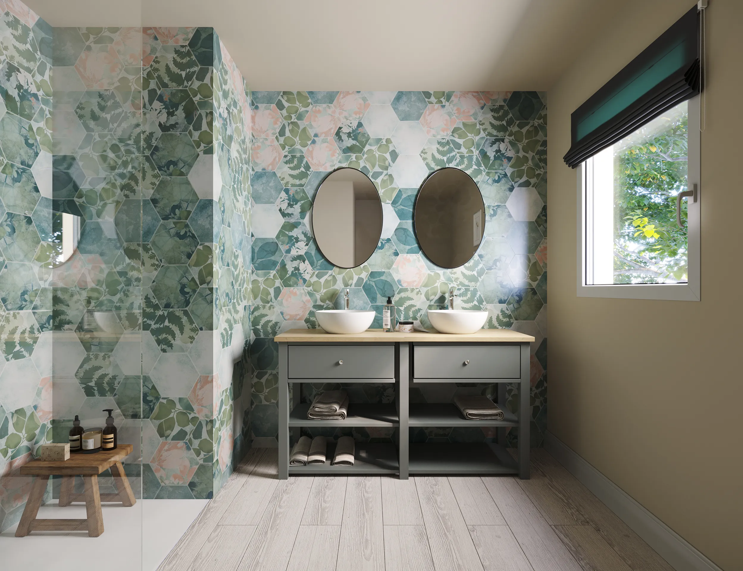 Lodge Slaley Northumberland Uk Bathroom Architectural Visualization