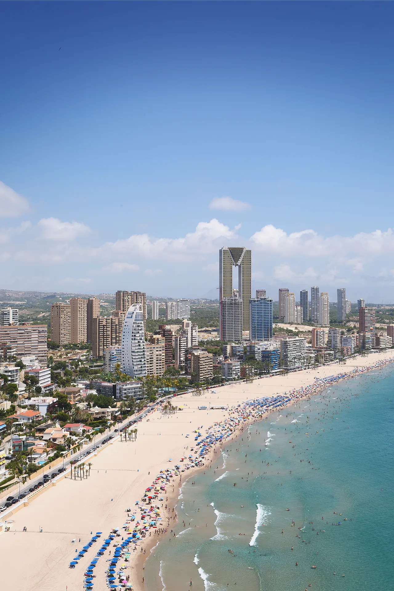 Delfin Tower Apartament Benidorm Benidorm Aerial view Architecture Rendering