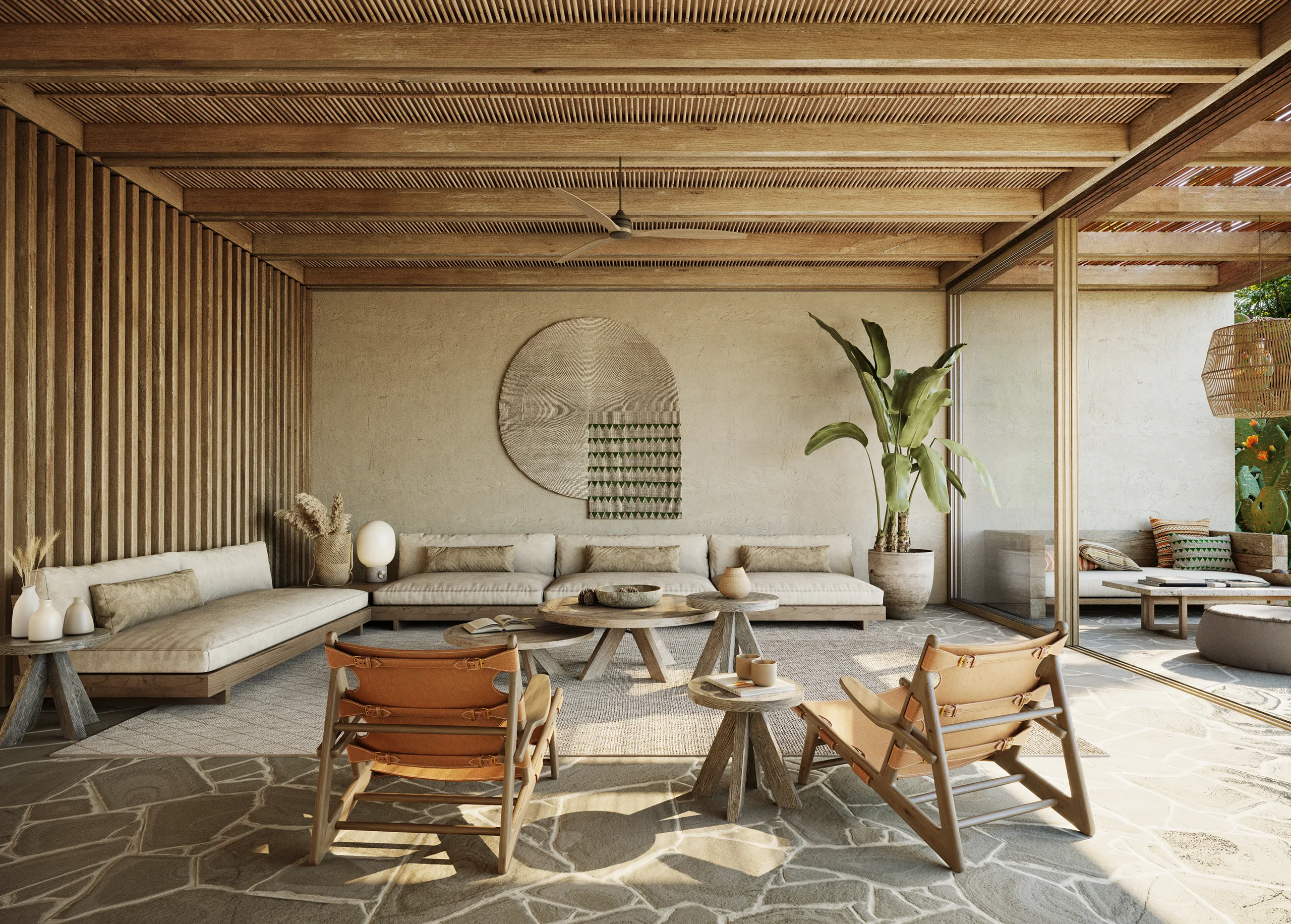 Villa Sunset Andratx Mallorca Dining architectural cgi