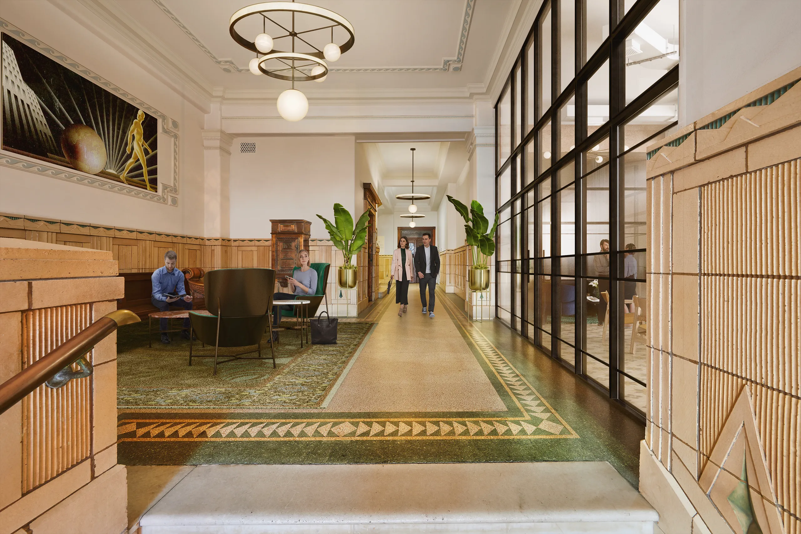 Atlas Office Auckland Australia Office Real Estate Visualization
