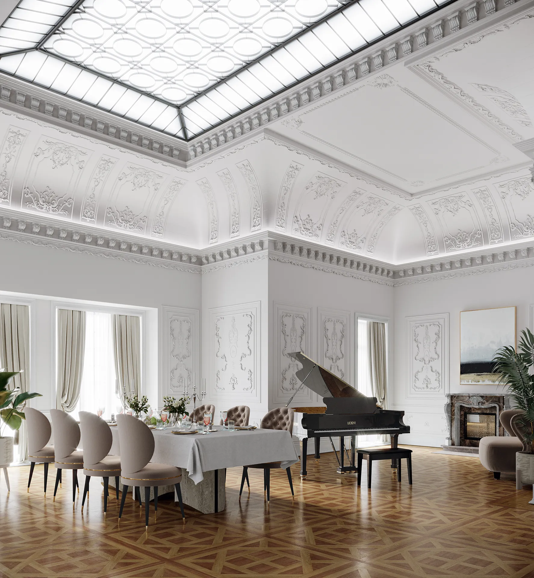 Avencas Housing Lisboa Portugal Spa hyperrealistic cgi