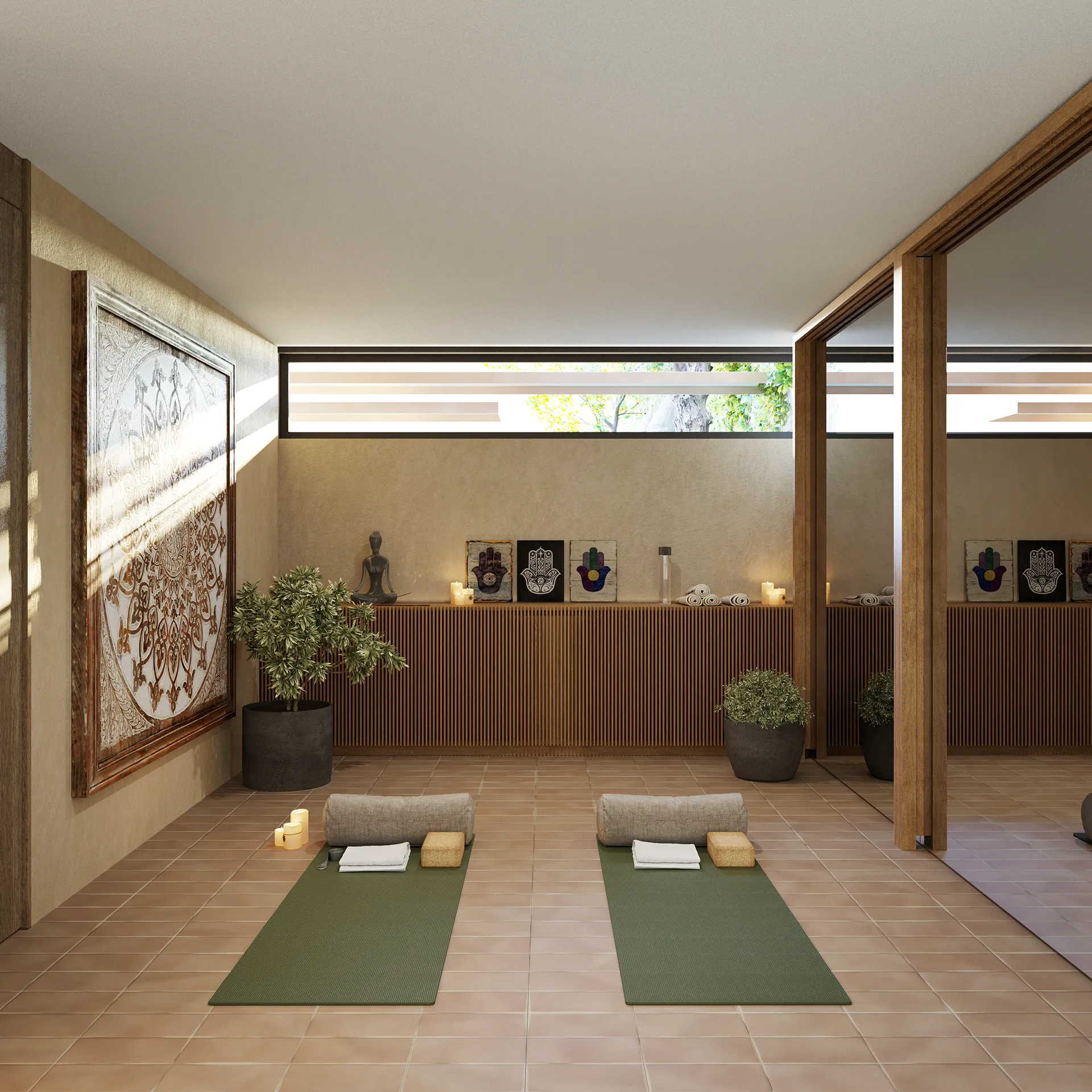 House Palma Mallorca Gym Photorealistics Cgi