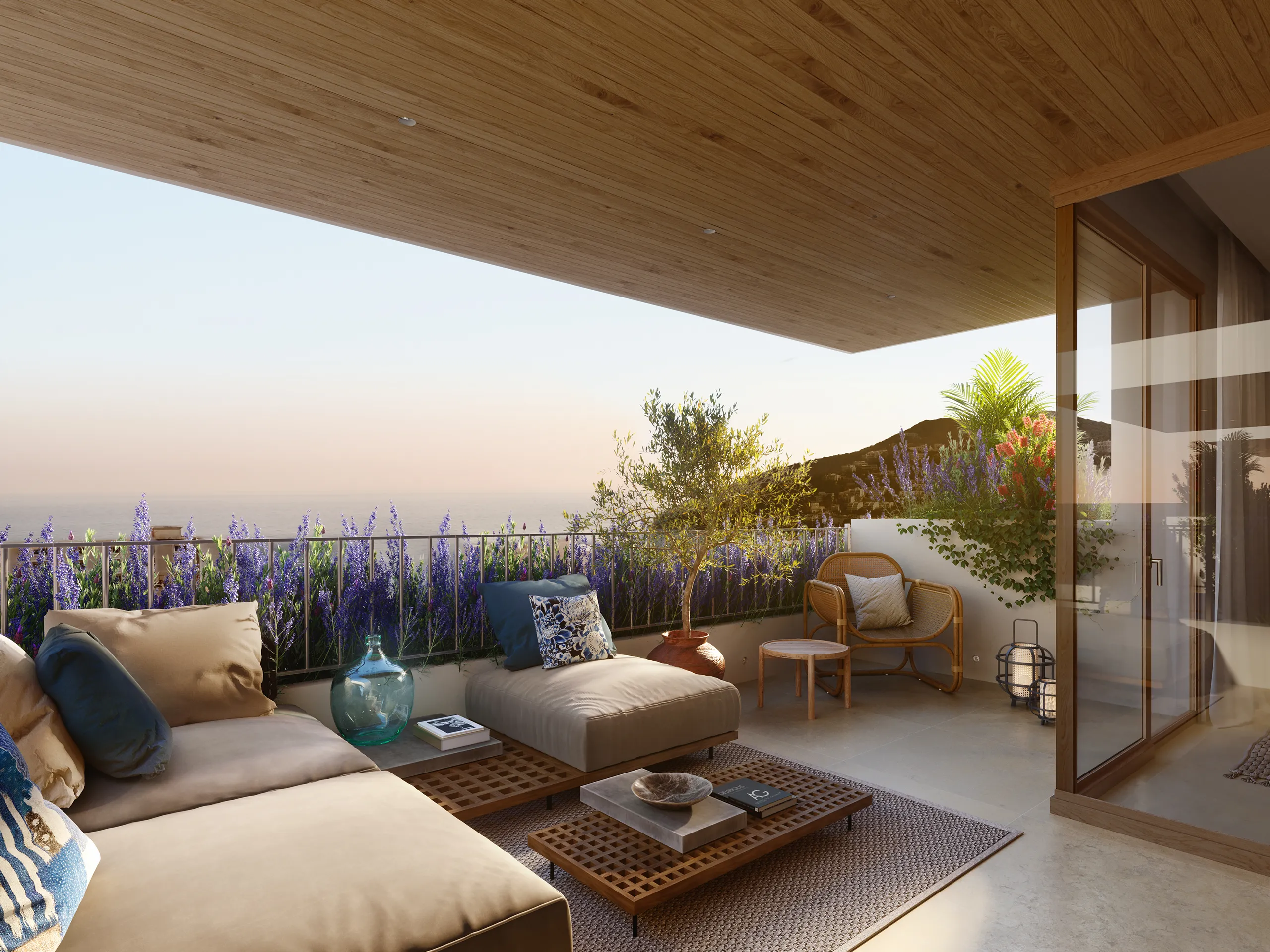 Sta Eulalia Sta Eulalia Ibiza terrace hyperrealistic cgi