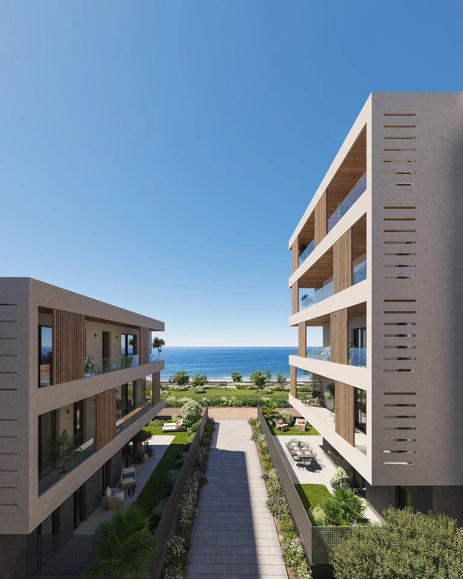 Viviendas Masnou Barcelona Balcon Inmobiliario renders