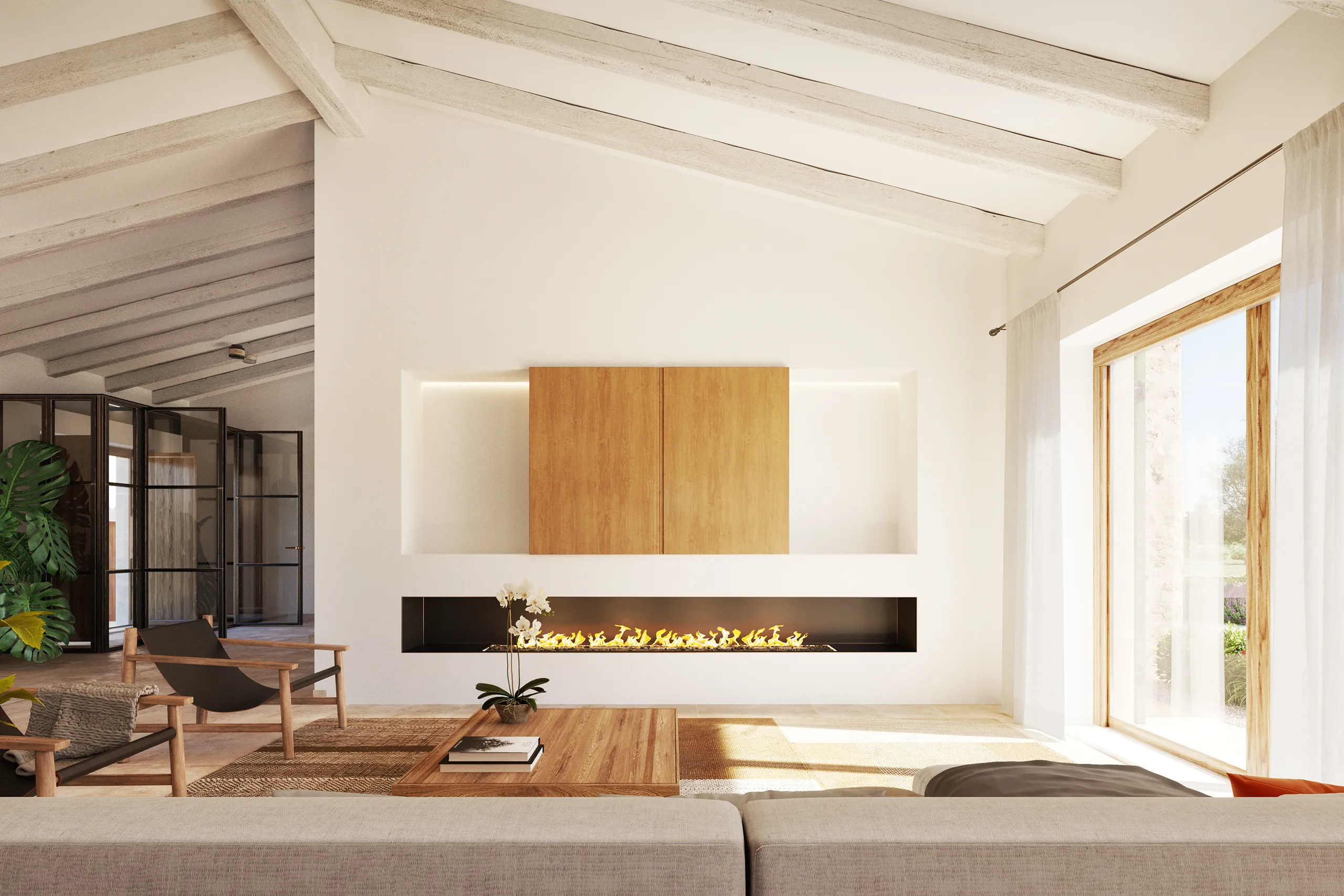 House Campo Santanyi Mallorca Living Photorealistic Virtual Tour
