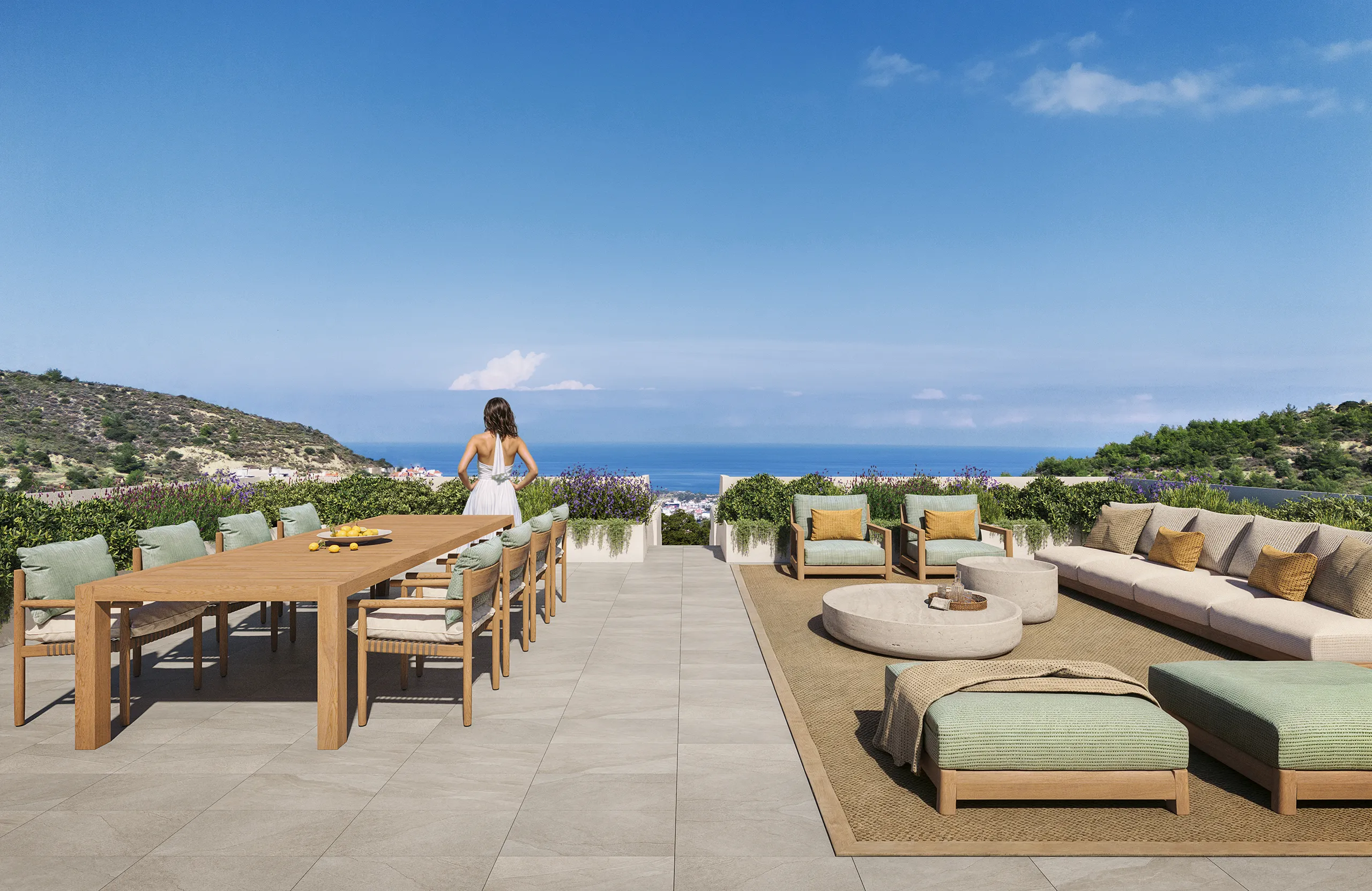 Apartments Kyrenia Cyprus terrace Architecture Vr