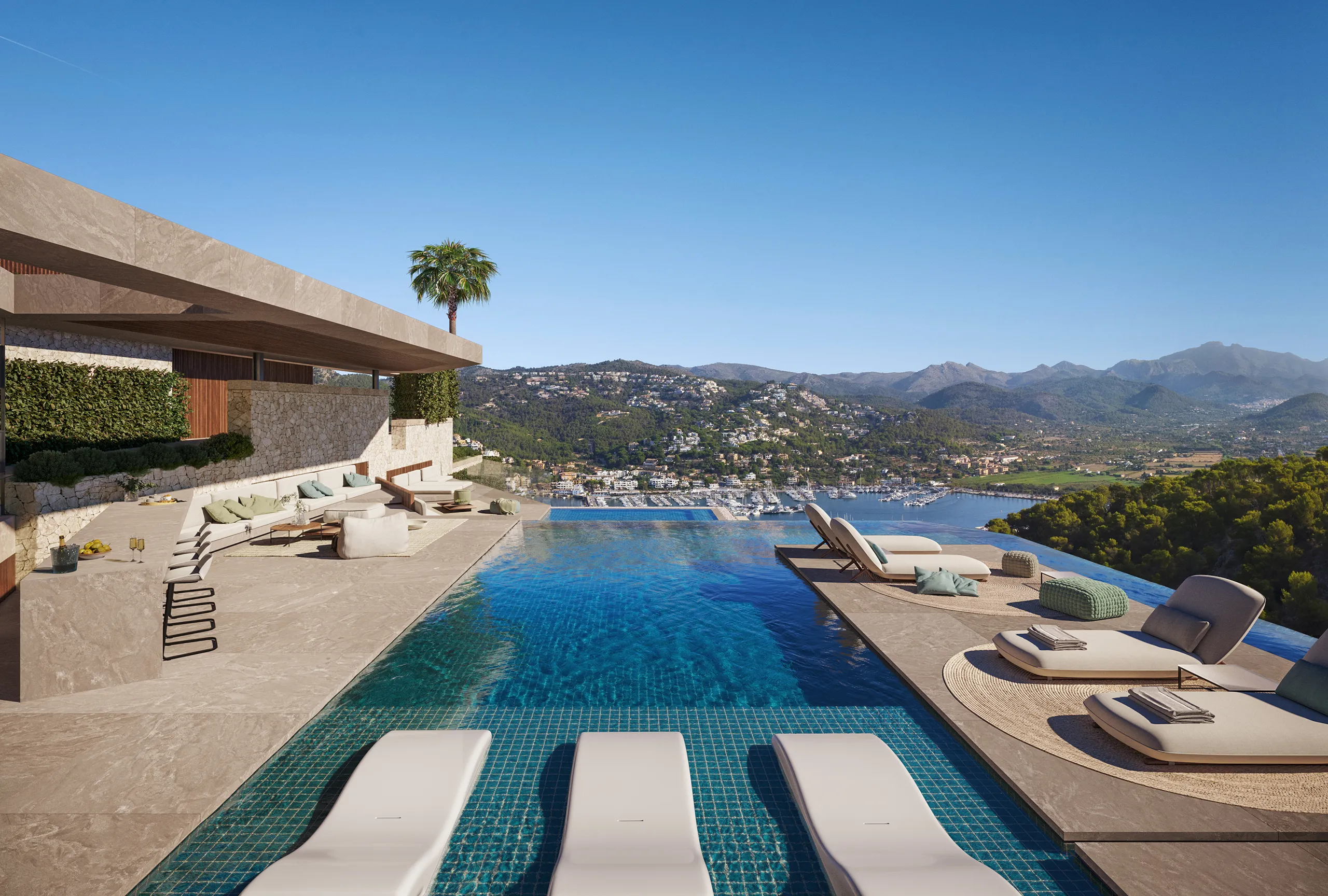 Villa Port Andratx Mallorca Pool Real Estate Vr