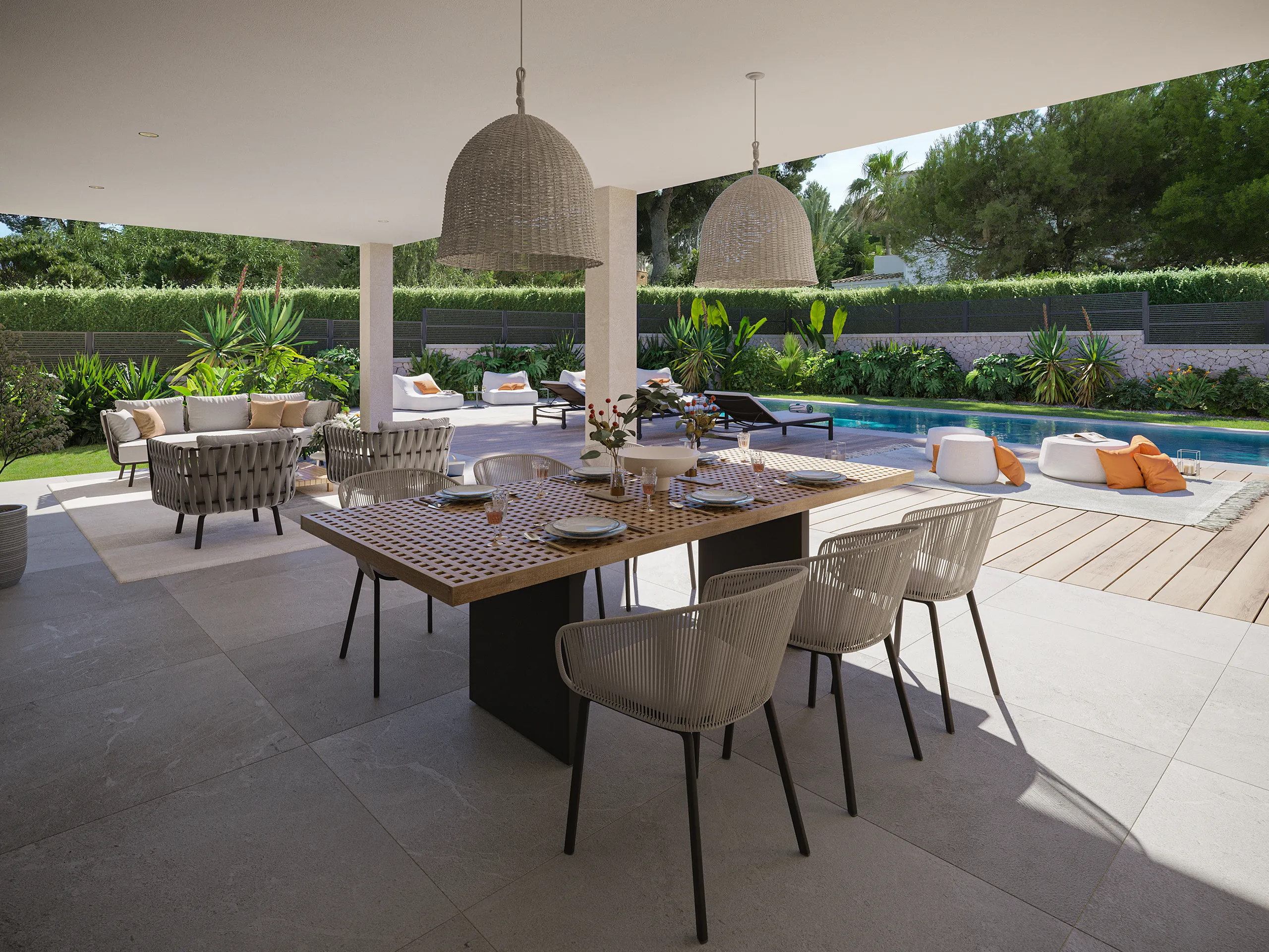 House Sta Ponca Mallorca Dining real estate vr
