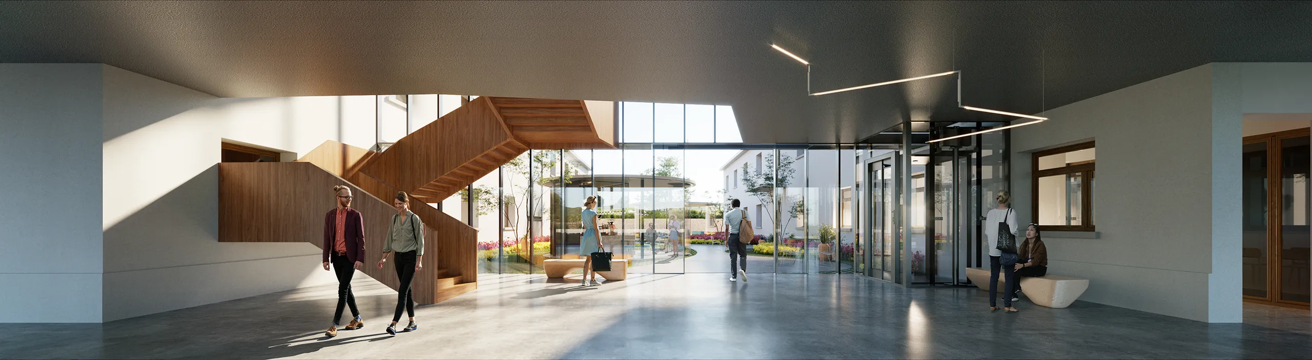 Sa Coma Ibiza Common Areas Real Estate Cgi
