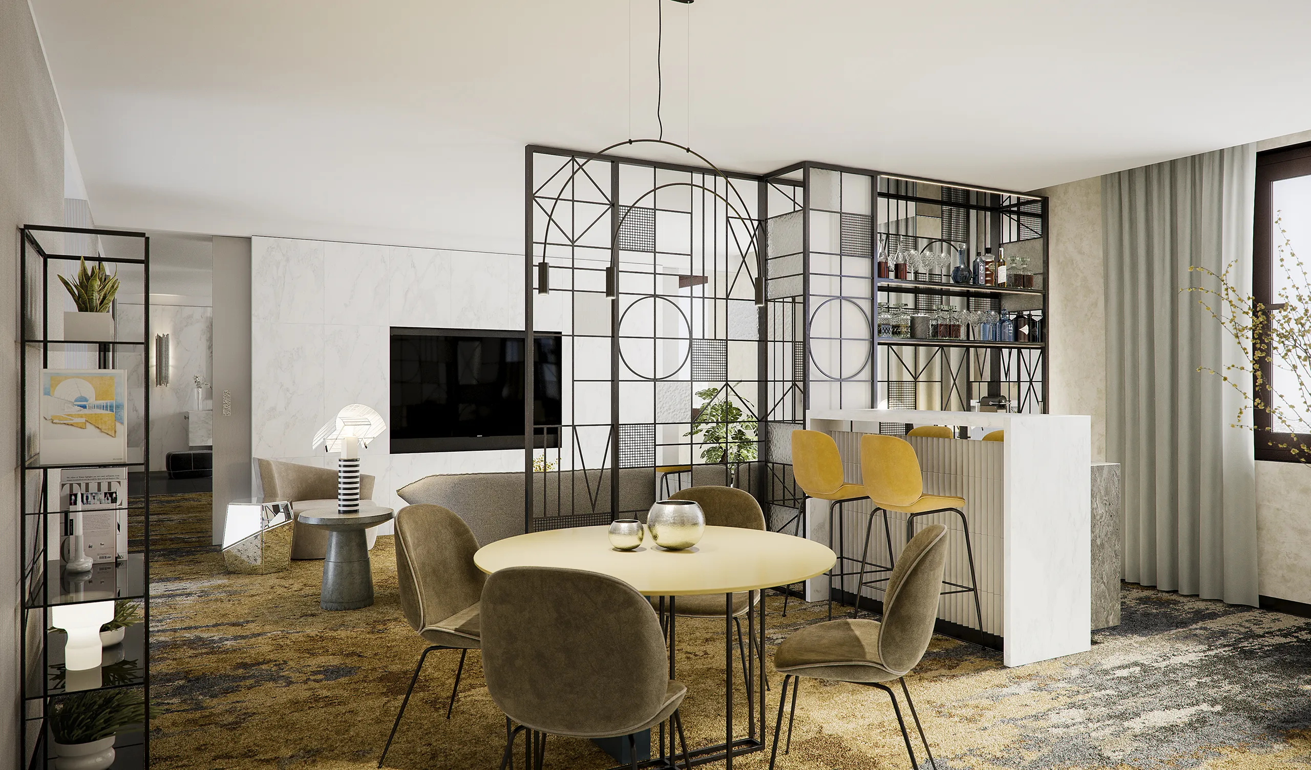 Hotel Sofia Barcelona Barcelona Entrance real estate renders