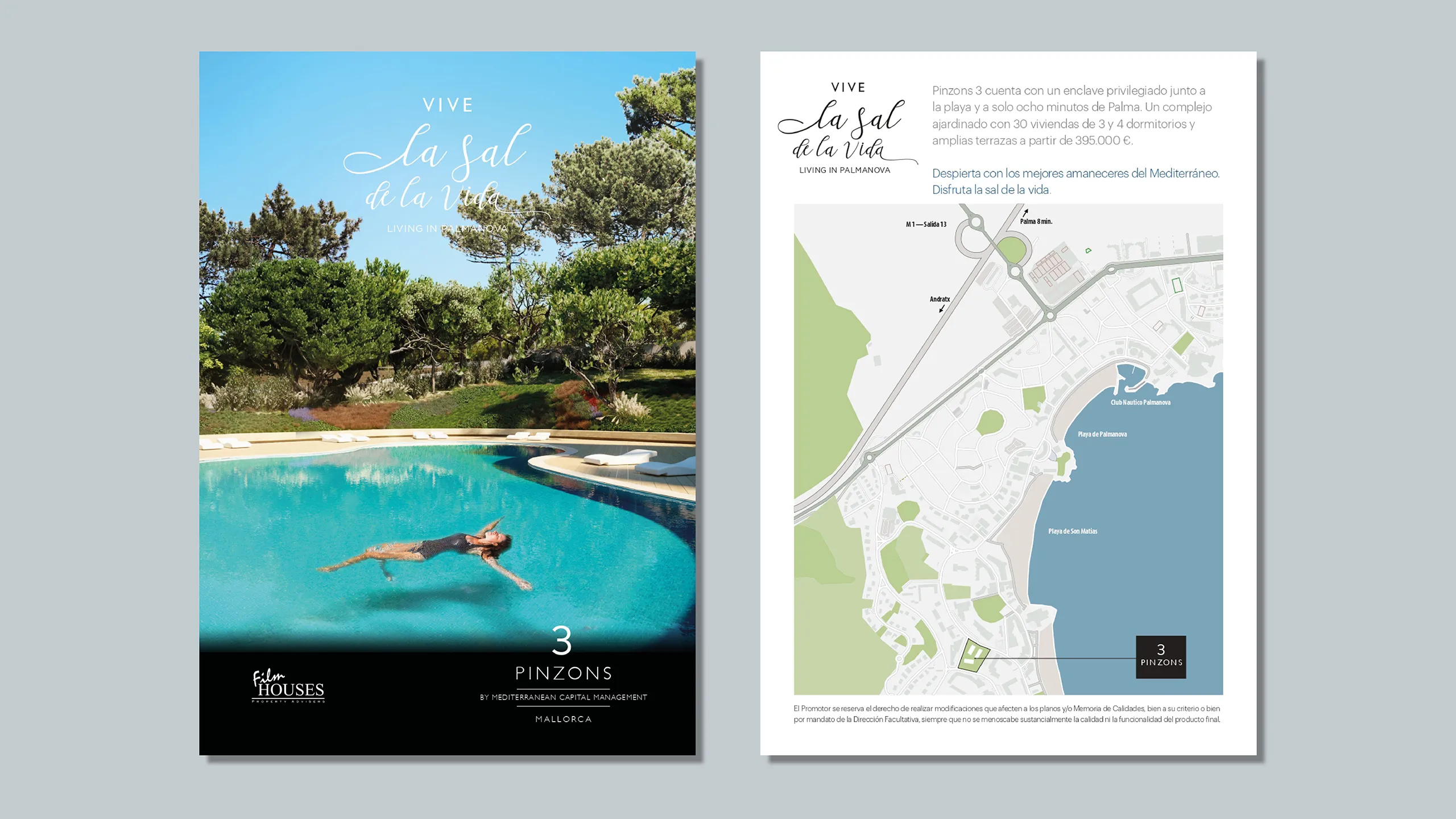 Pisos Tres Pinzons Magaluf Mallorca Branding Naming
