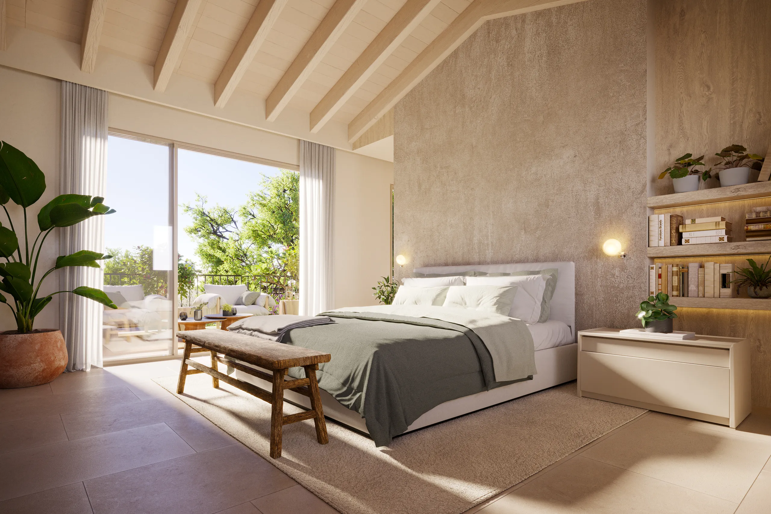 House Santanyi Mallorca Bedroom Property Branding Virtual Tour