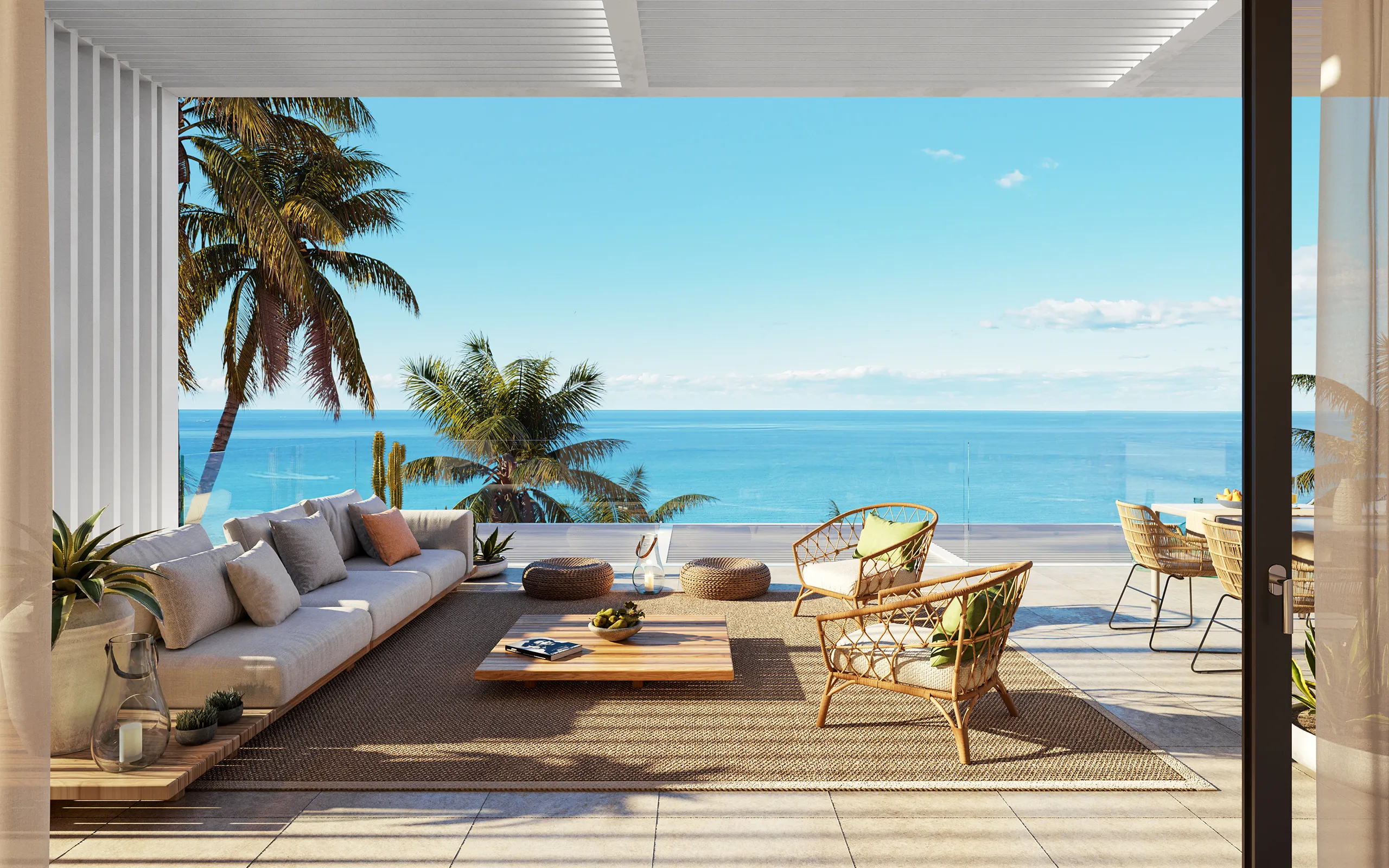 Houses Bolnou Alicante terrace Photorealistic Virtual Tour