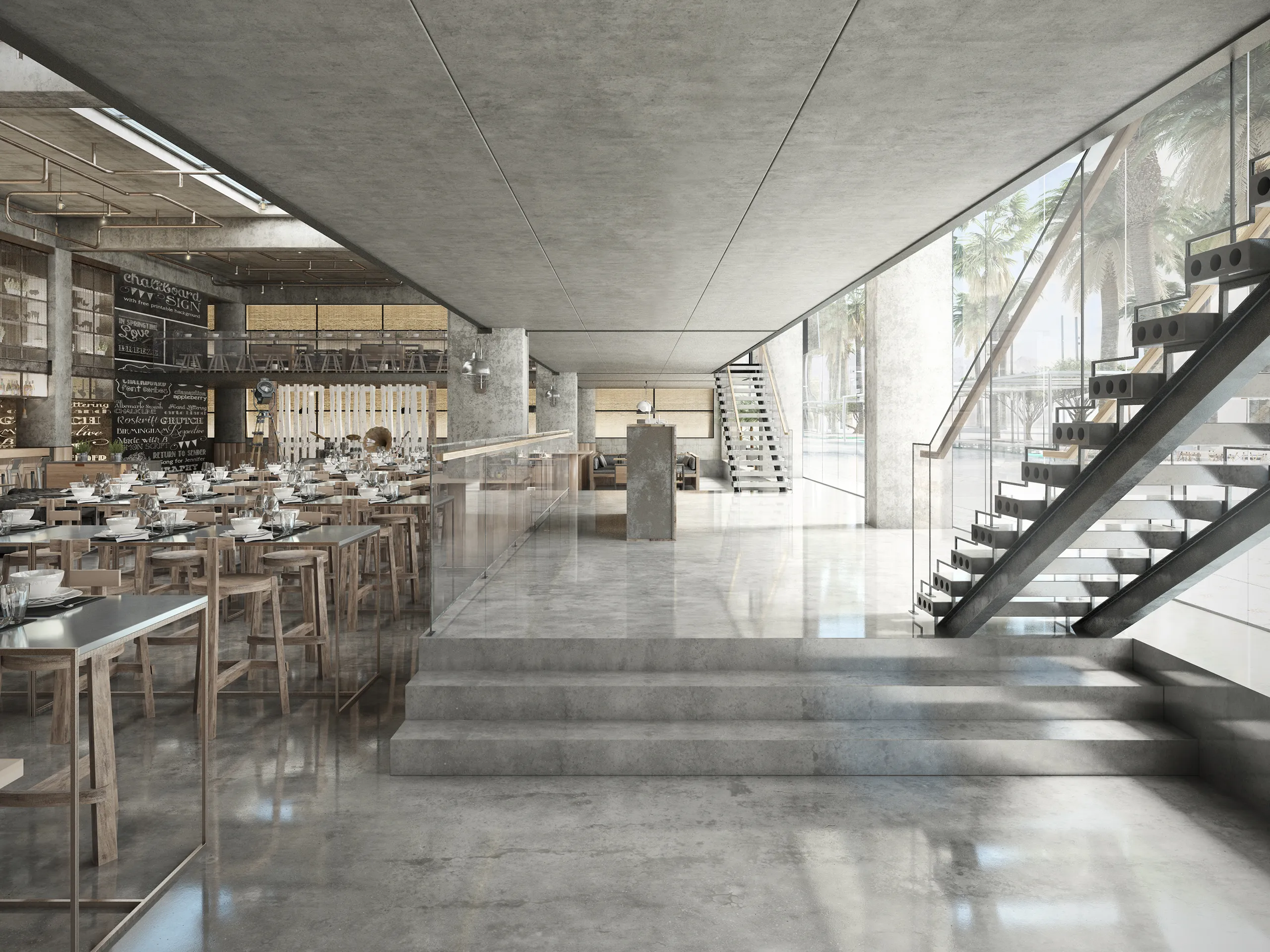 Hotel Hurghada Egipto restaurante bar Inmobiliario cgi