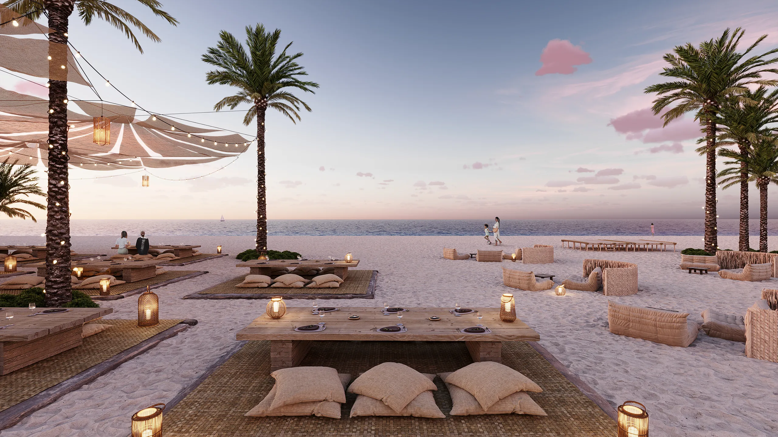 Soul Masterplan Egypt terrace Hyperrealistic Virtual Tour