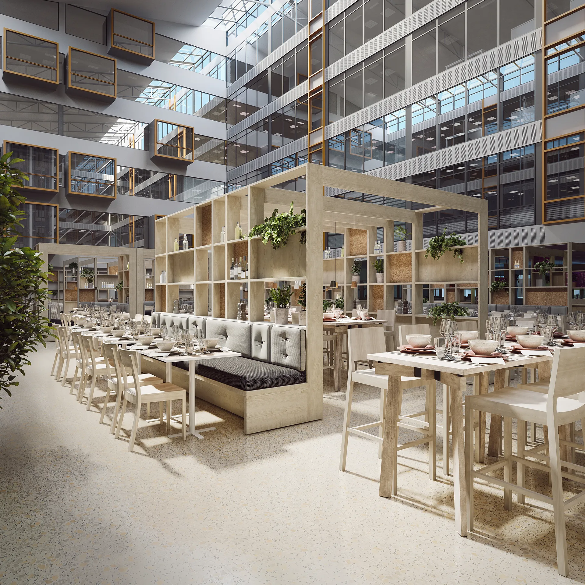 Office Sweden Common Areas real estate cgi