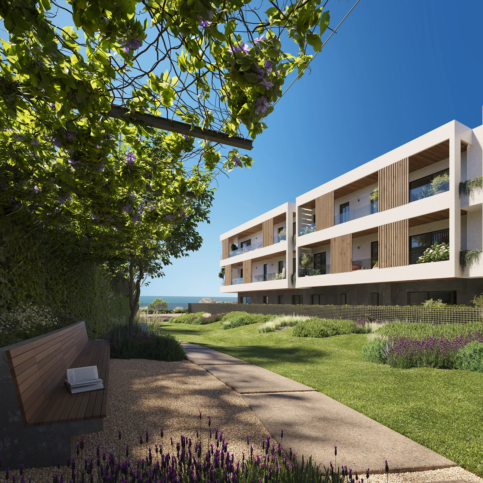Viviendas Masnou Barcelona jardin Inmobiliario virtual tour